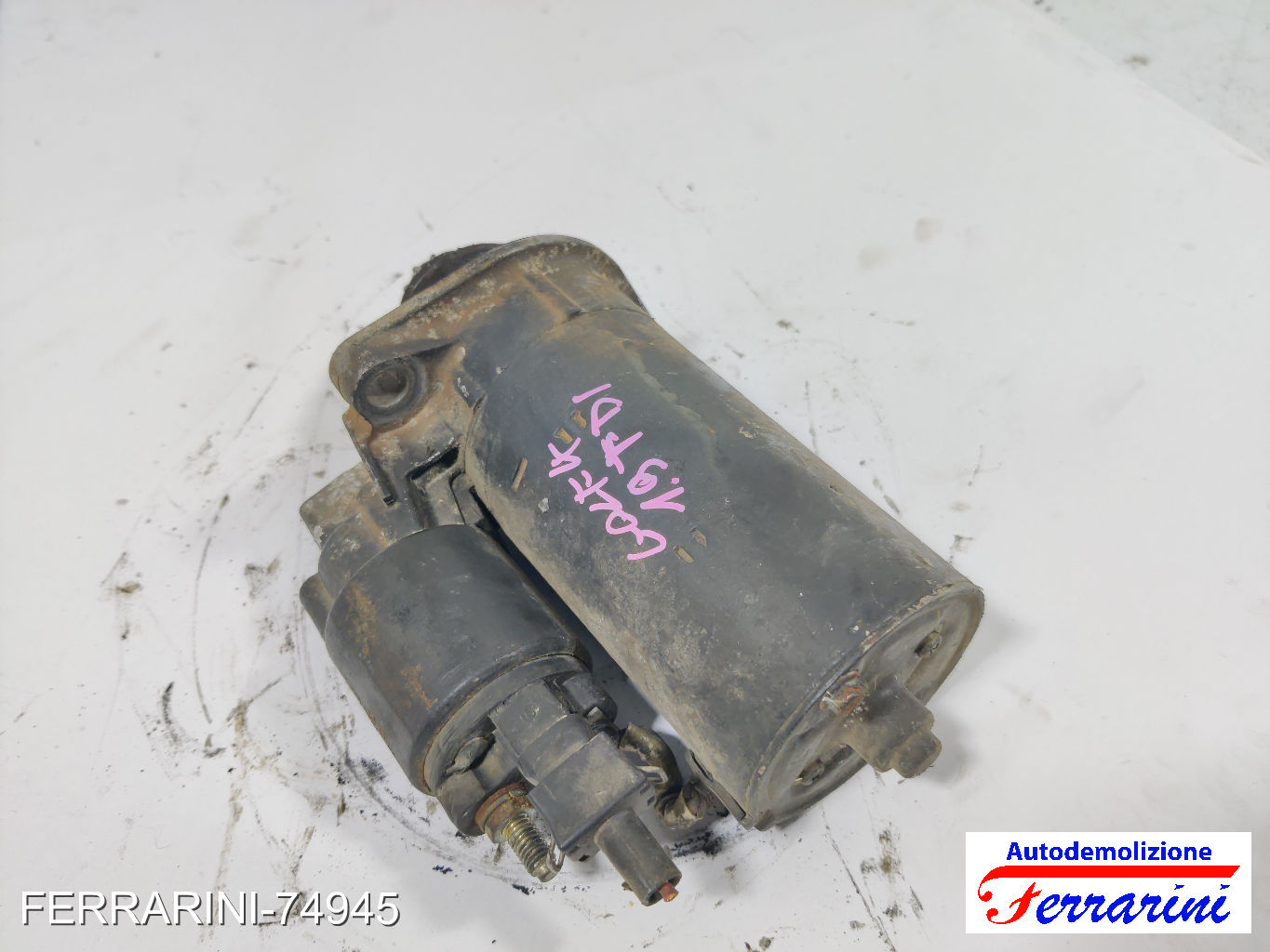 Motorino Avviamento VW GOLF 4 1J1 1.9 TDI 1997-2004 02A911023R, 02A911024B 7