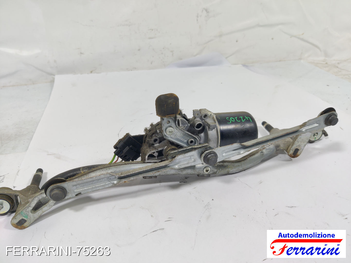 Spazzacqua Motorino Tergicristallo CITROEN C3 2 SC 2009-2013 anteriore, frontale