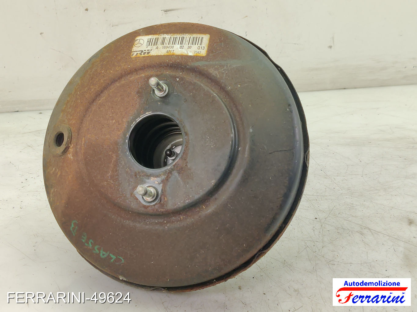 Servofreno MERCEDES CLASSE A W169 A 170 2004-2012 A1694301130, A1694300530 7
