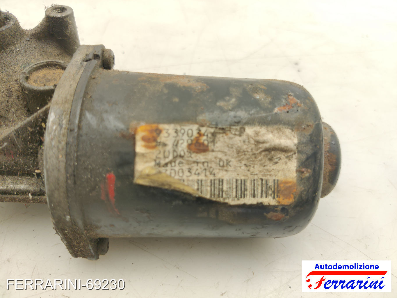 Spazzacqua Motorino Tergicristallo OPEL MERIVA A X03 2003-2010 anteriore 7