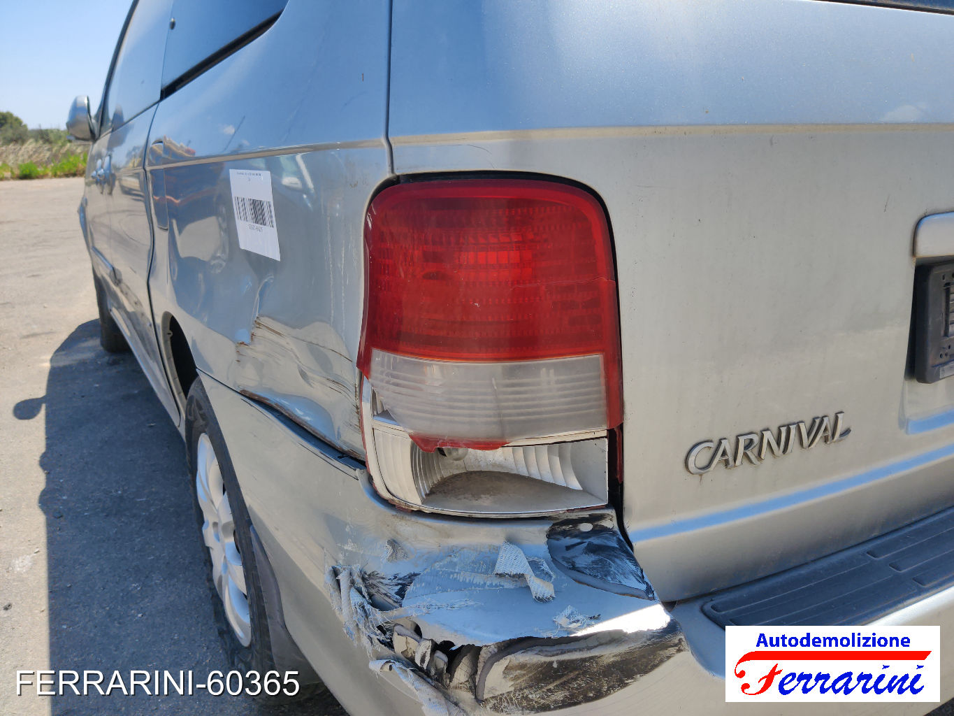 Kia Carnival 2 GQ 2.9 CRDI 144CV 2001-2006