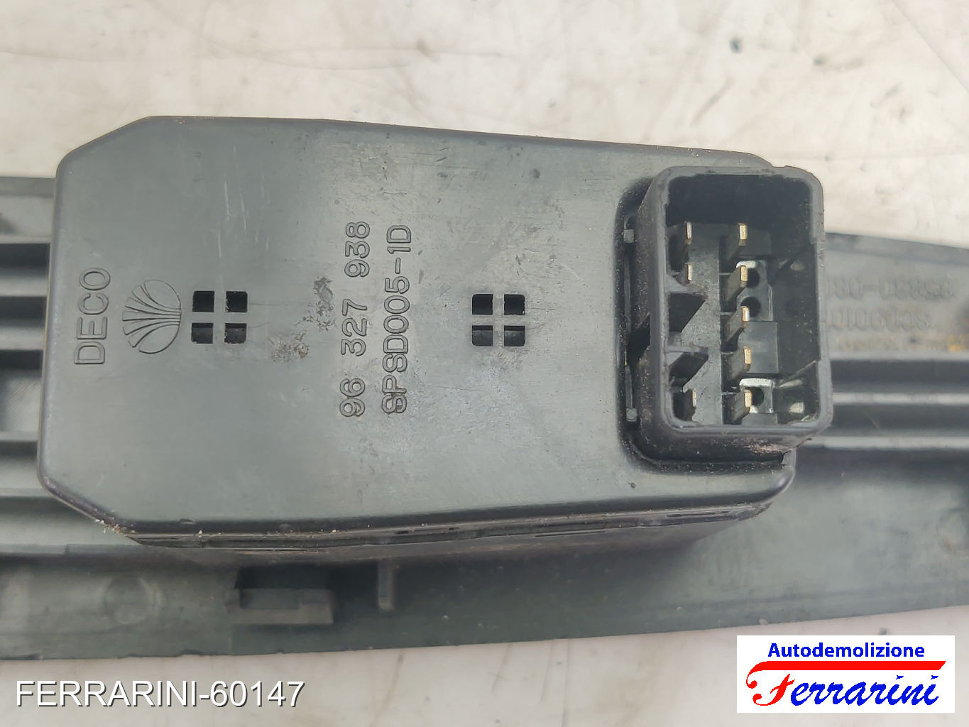 Pulsantiera Tastiera Alzavetro SSANGYONG REXTON GAB 2005-2006 sinistra, sx
