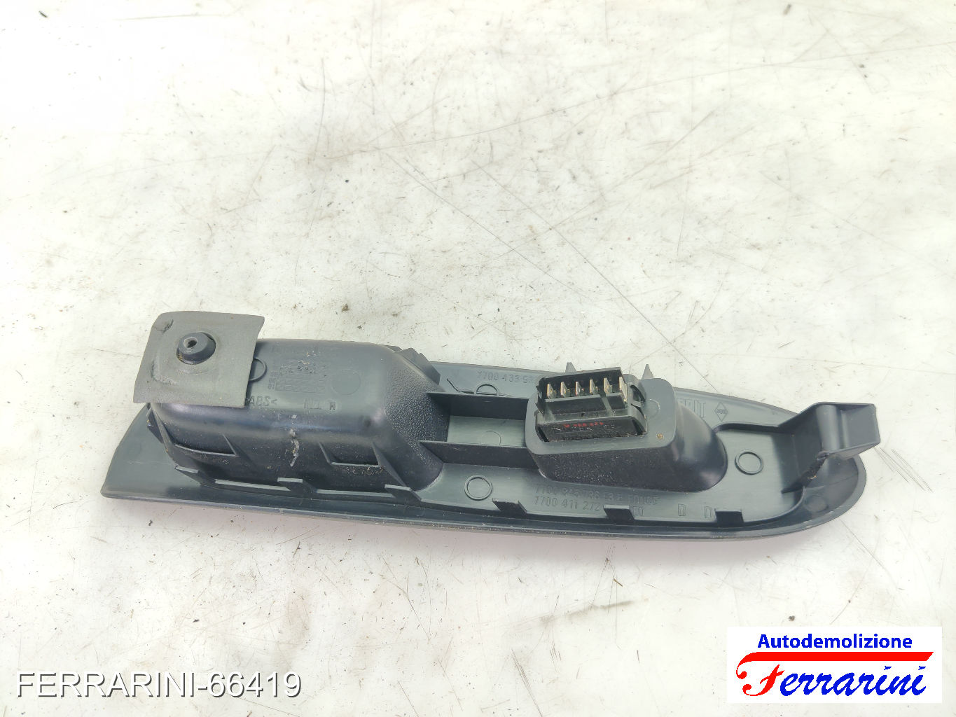 Pulsantiera Tastiera Alzavetro RENAULT CLIO 2 BB, CB 1998-2005 destra, dx 7