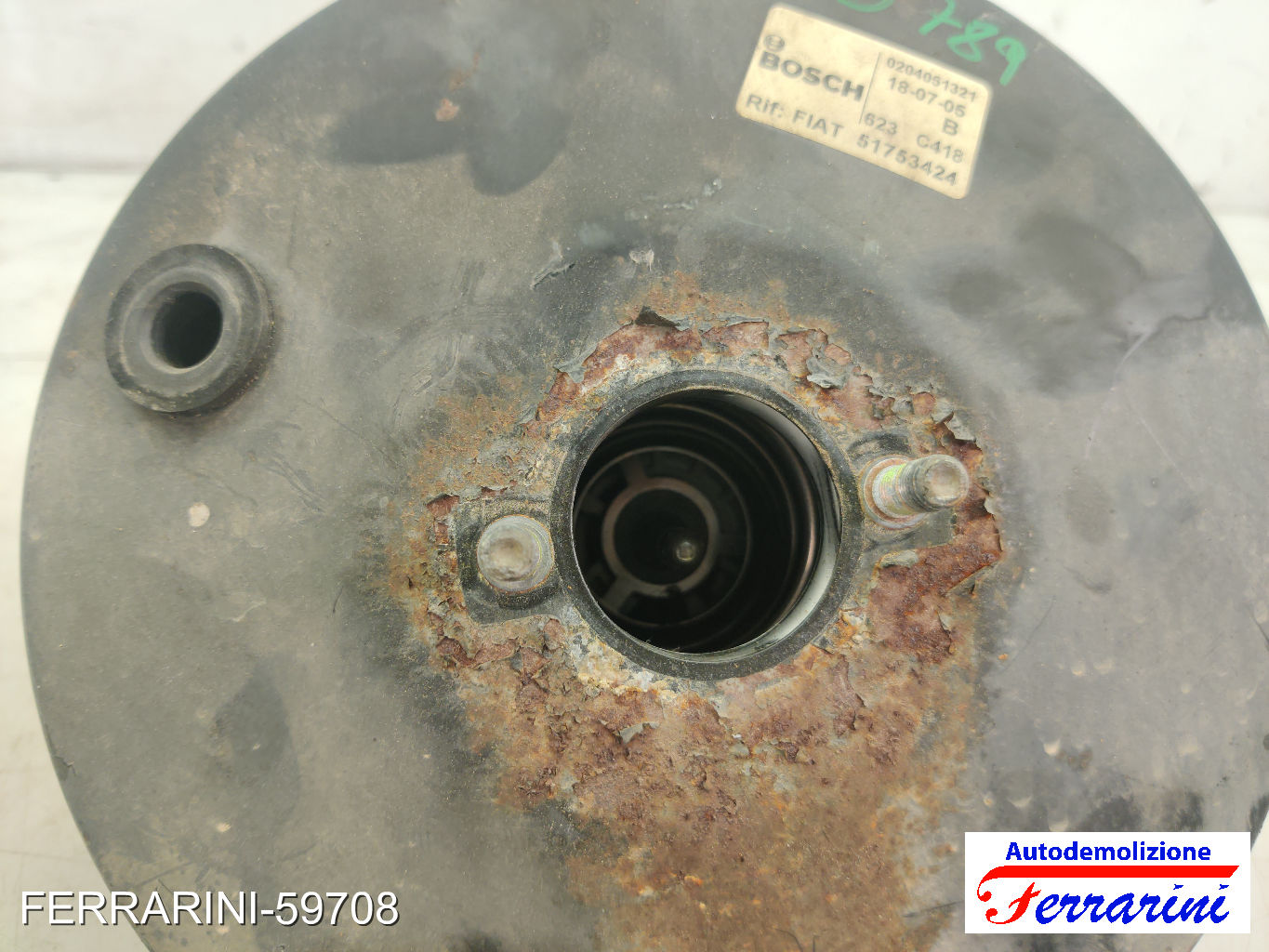 Servofreno FIAT PANDA 169 1.3 D MULTIJET 4X4 2004-2012 51753424, 77363780, 15789 6