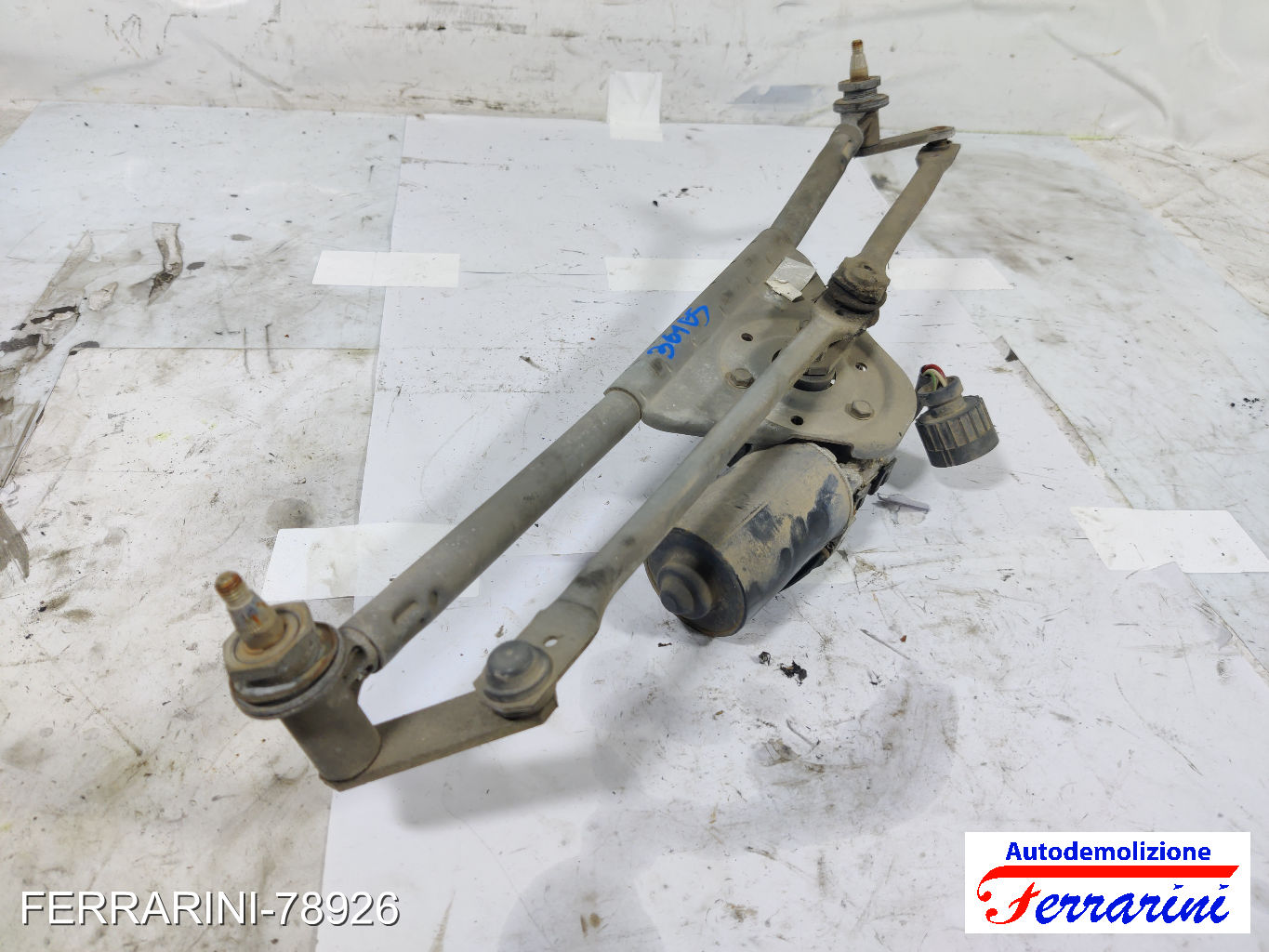 Spazzacqua Motorino Tergicristallo BMW SERIE 3 E36 1993-1998 anteriore, frontale
