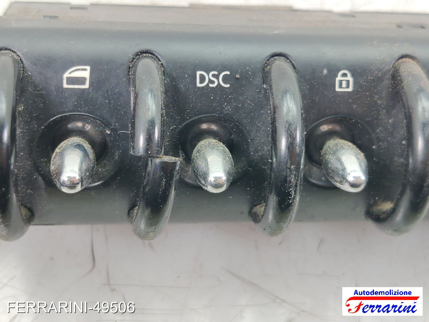 Pulsantiera Tastiera Alzavetro MINI - R50, R53 2001-2006 sinistra, sx, frontale 9