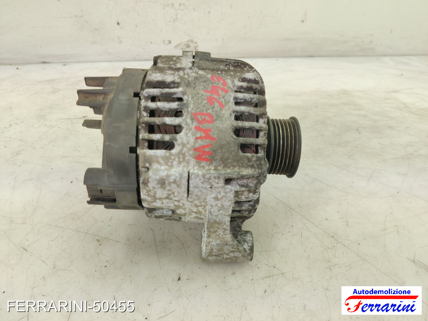 Alternatore BMW SERIE 3 E46 320D 1998-2001 7789980AI01, TG15C012, 2542672B 6