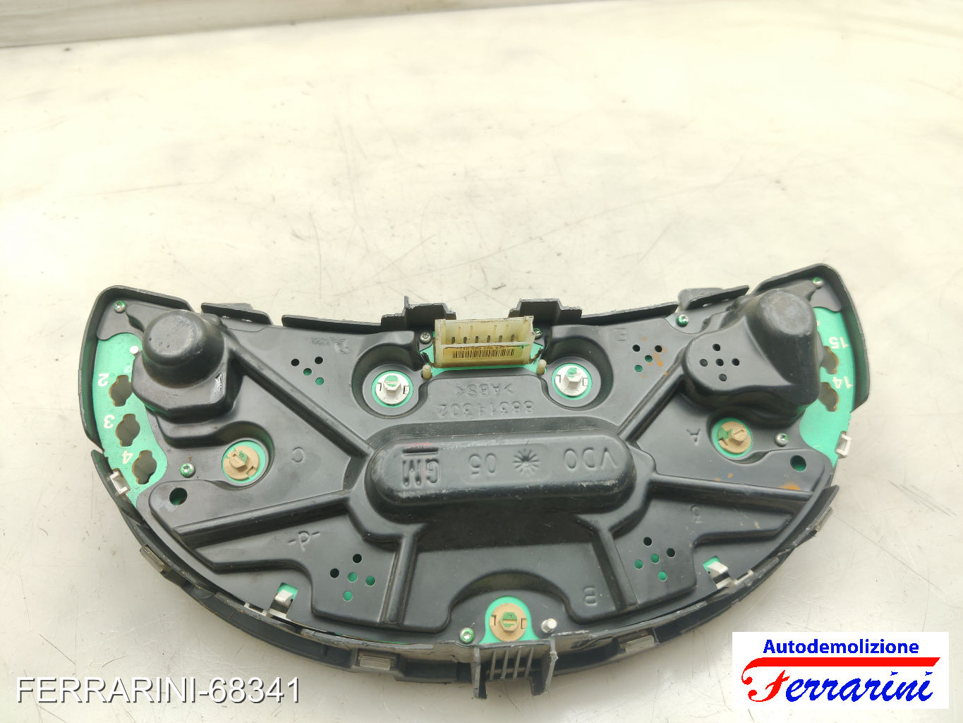 Quadro Contachilometri OPEL CORSA C X01 1.3 CDTI 2003-2009 13173371XD, 201005 8