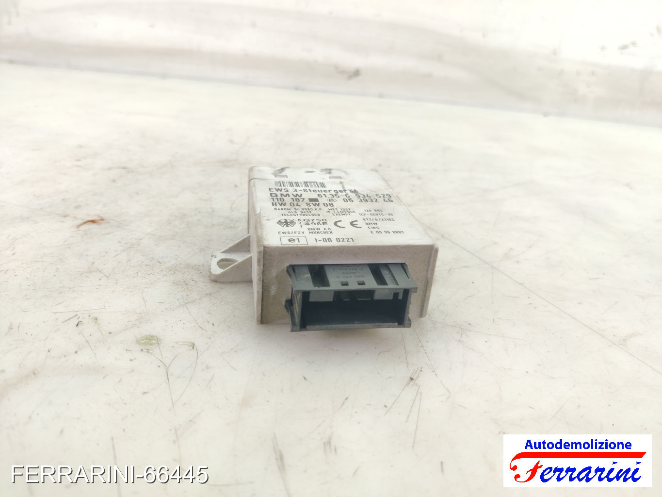 Centralina Immobilizzatore MINI - R50, R53 2003-2006 61356934529, 05393246 9