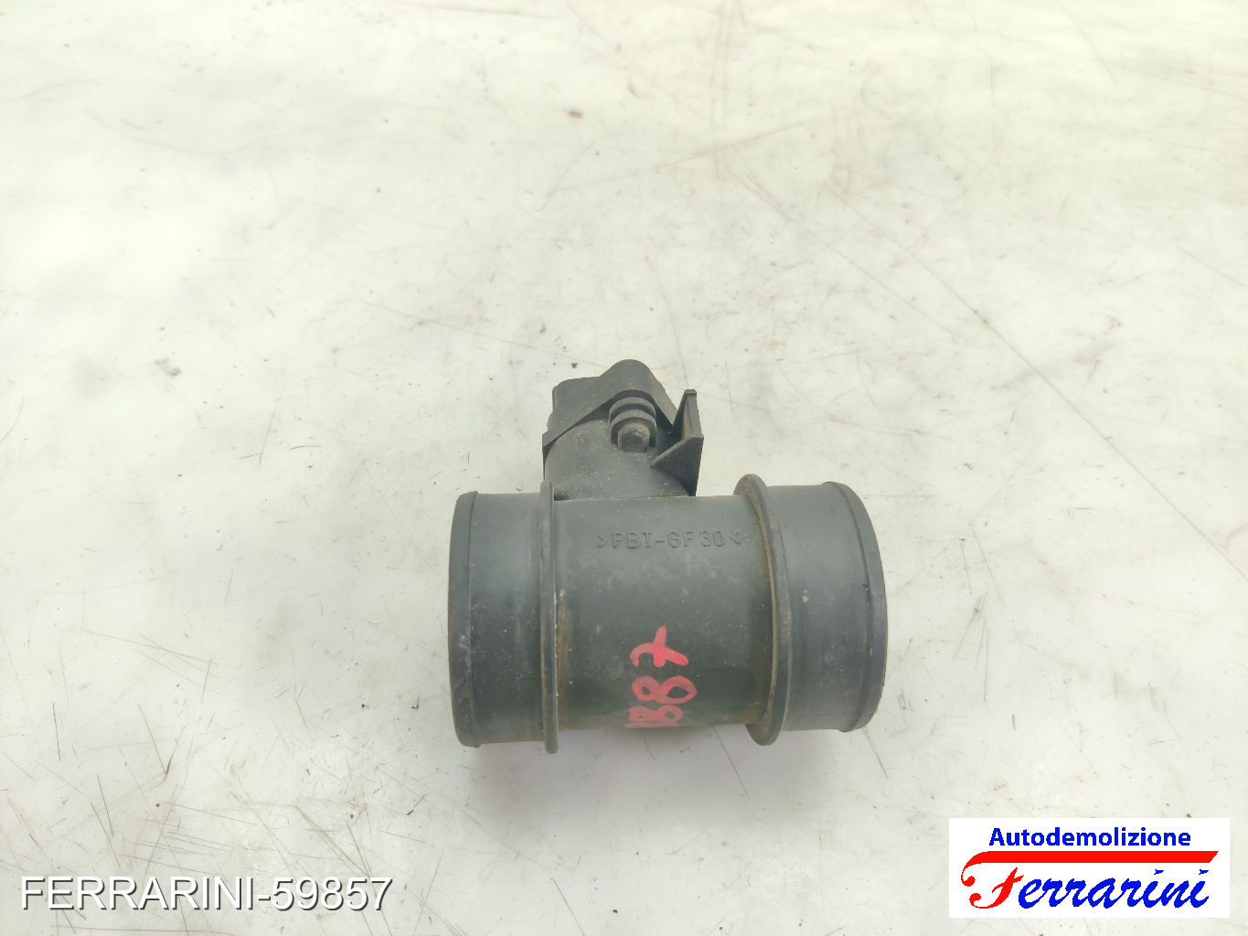 Debimetro OPEL CORSA B S93 1.2I 16V 1998-2000 9193149, 9227760, 836584