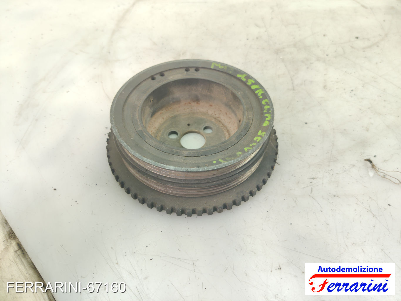 Puleggia Albero Motore ALFA ROMEO MITO 955 1.4 BI-FUEL 2009-2016 55181620