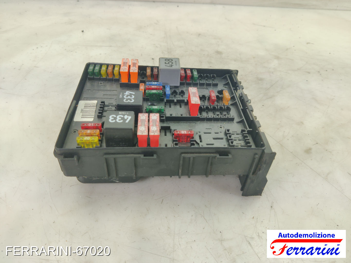 Body Computer AUDI A3 8P1 2.0 TDI 16V 2003-2012 1K0937124H, 01394932, 013949631C