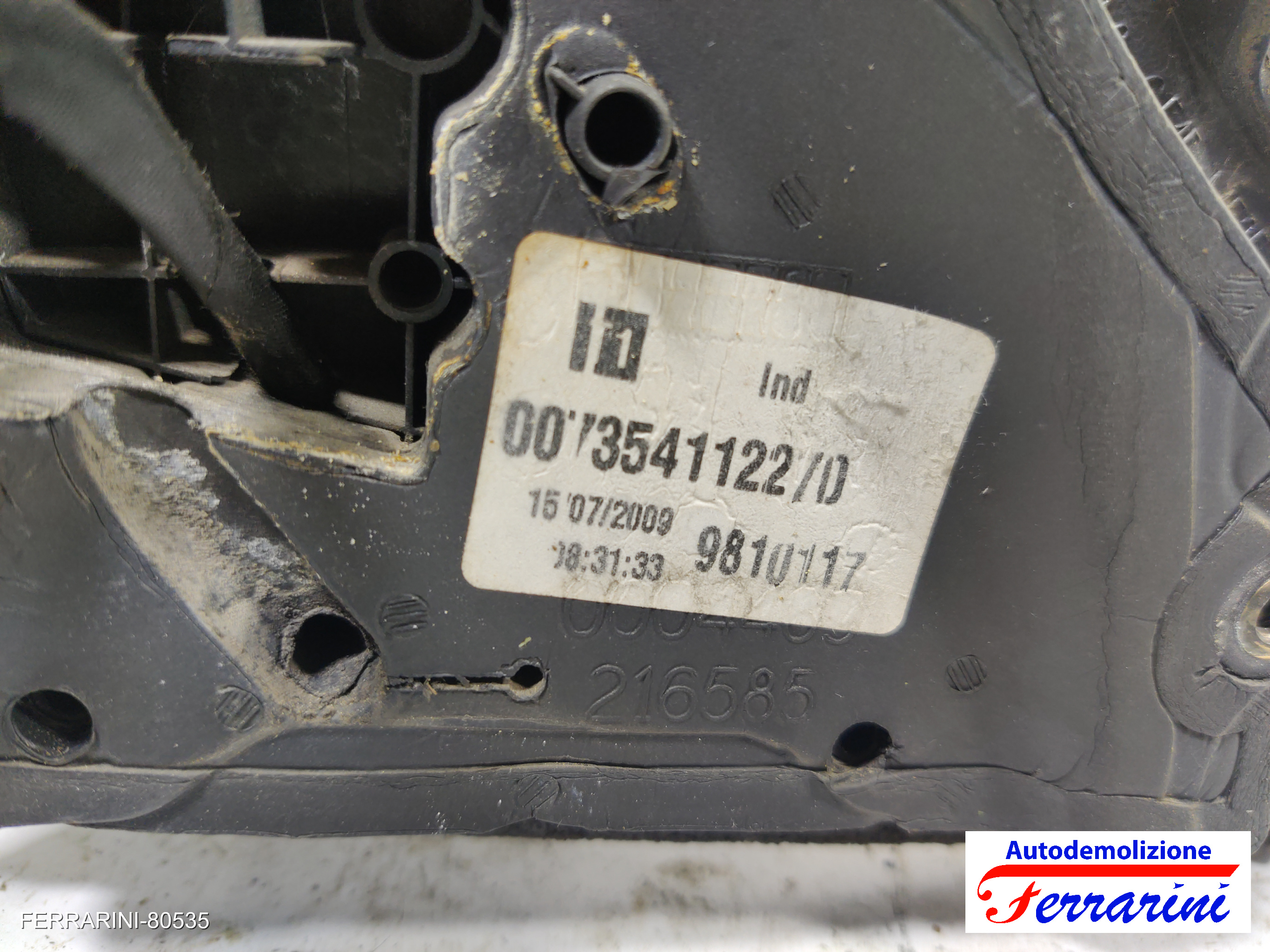 Specchietto Laterale LANCIA YPSILON 843 2010-2011 sinistro, sx