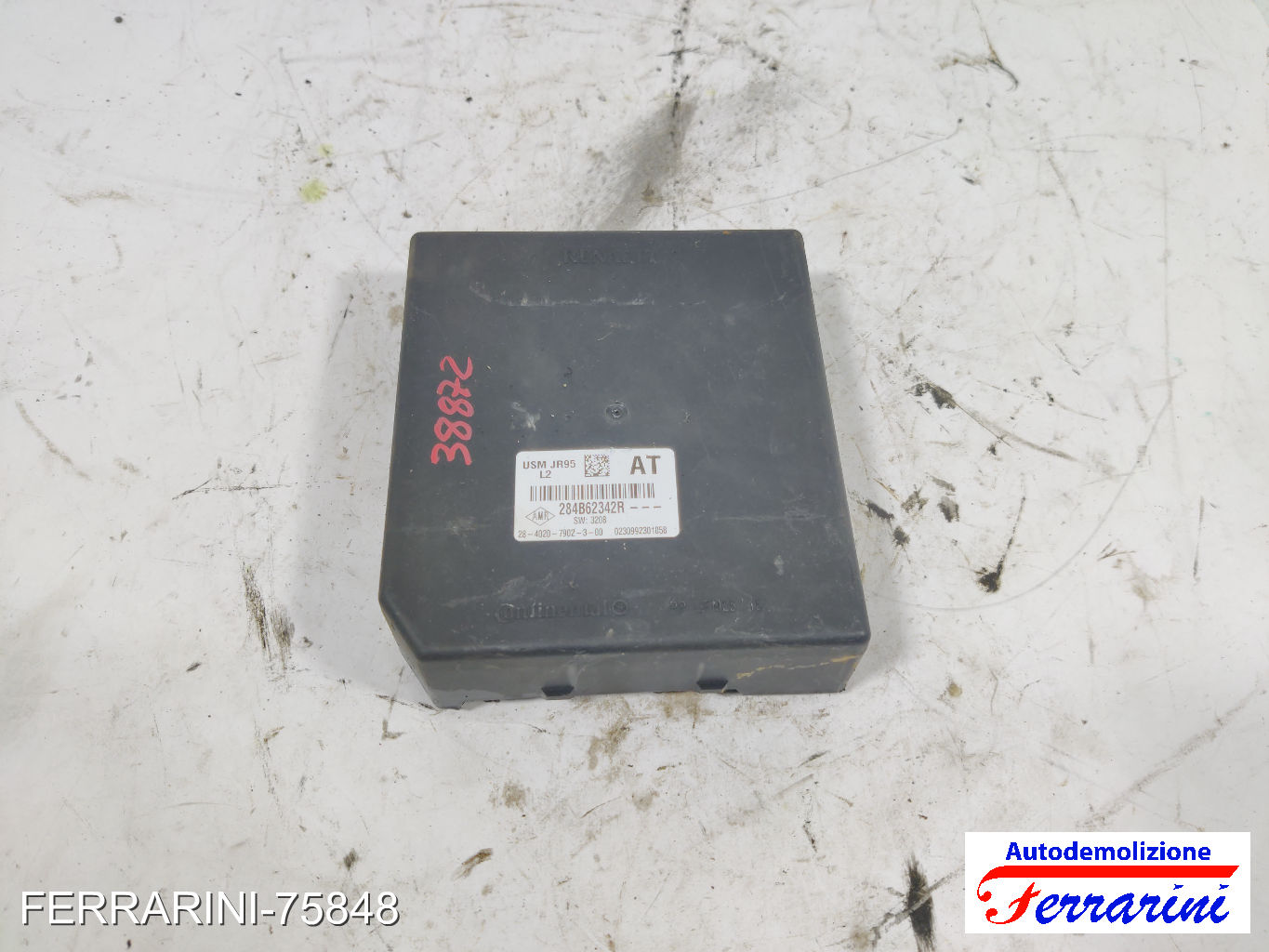 Body Computer RENAULT SCENIC 3 JZ0/1 1.5 DCI 2009-2023 284B62342R, USML2JR95