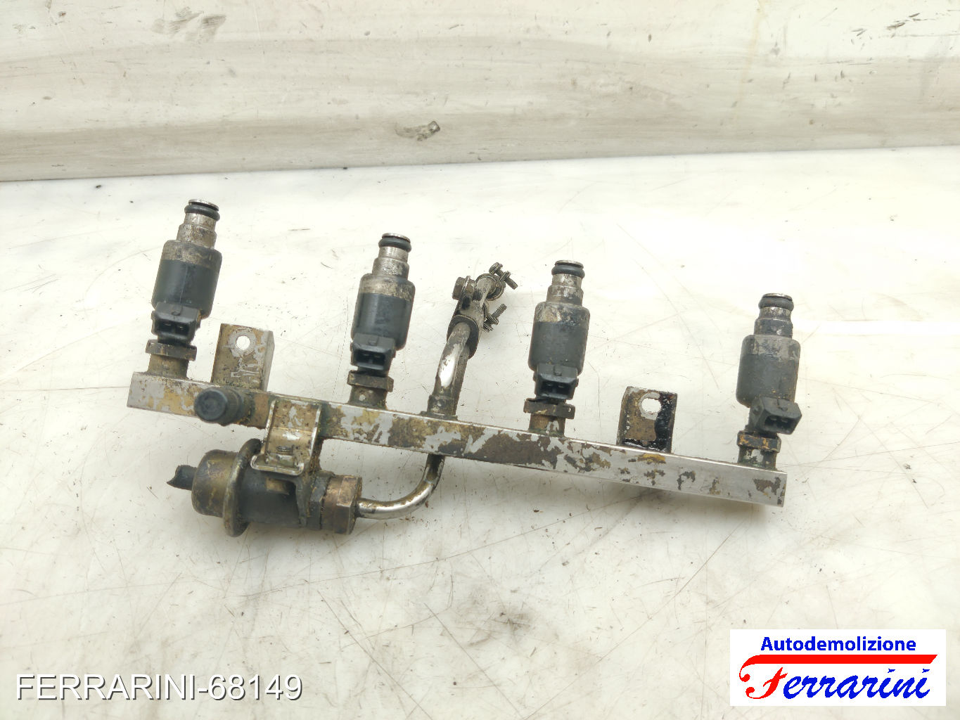 Flauto Con Iniettori OPEL CORSA B S93 1.4I 1993-2000 17089116 6