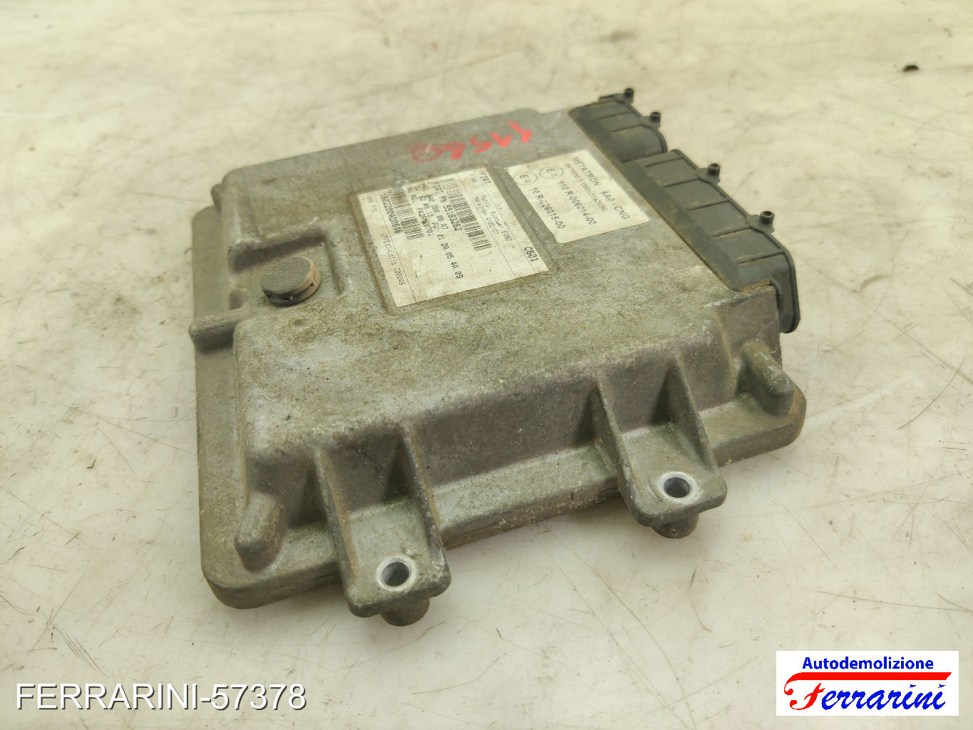 Centralina Motore FIAT PUNTO 188 1.2 60 1999-2010 55193262, 51815709, 51822895