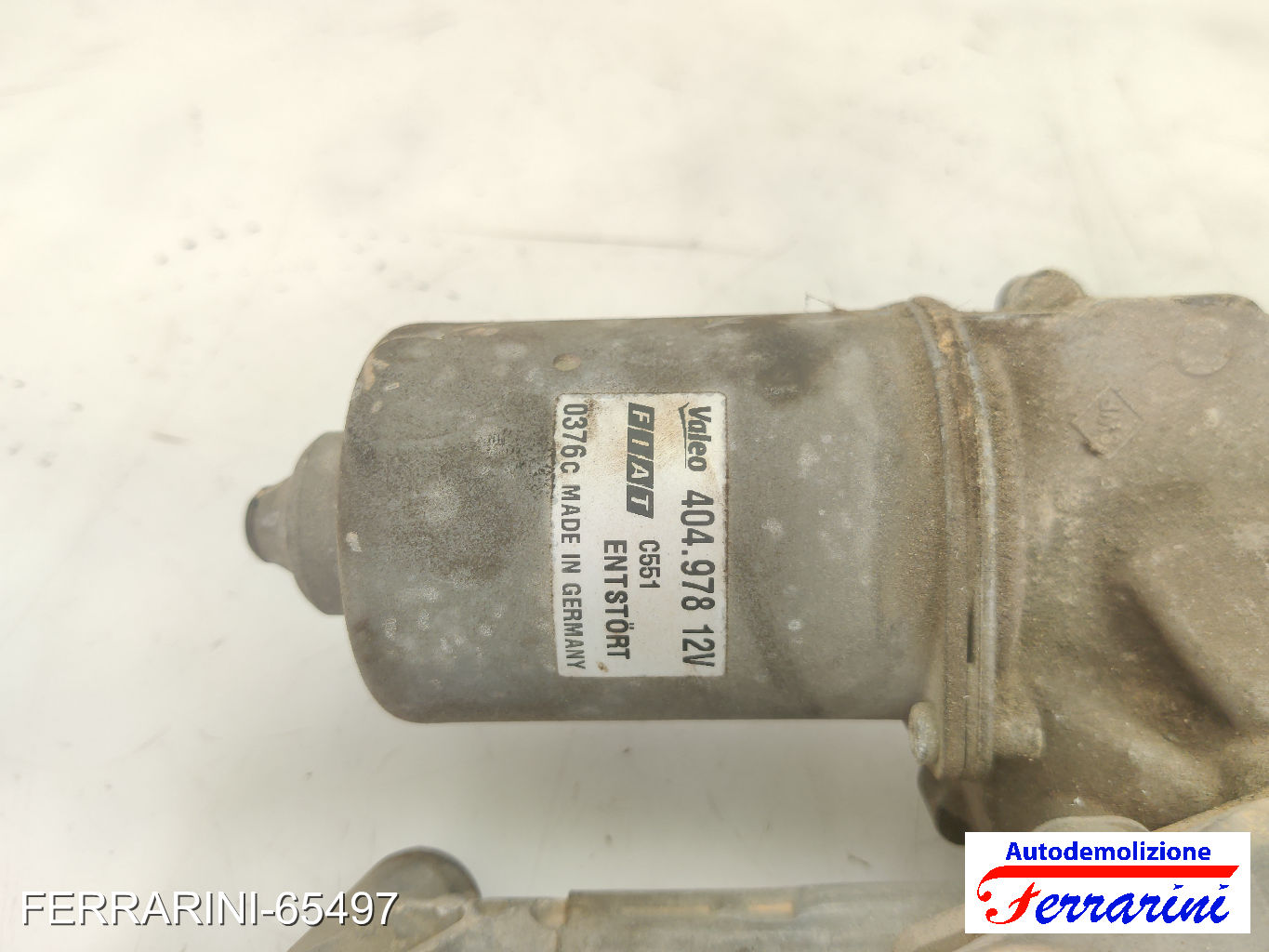 Spazzacqua Motorino Tergicristallo FIAT GRANDE PUNTO 199 2005-2009 anteriore 12