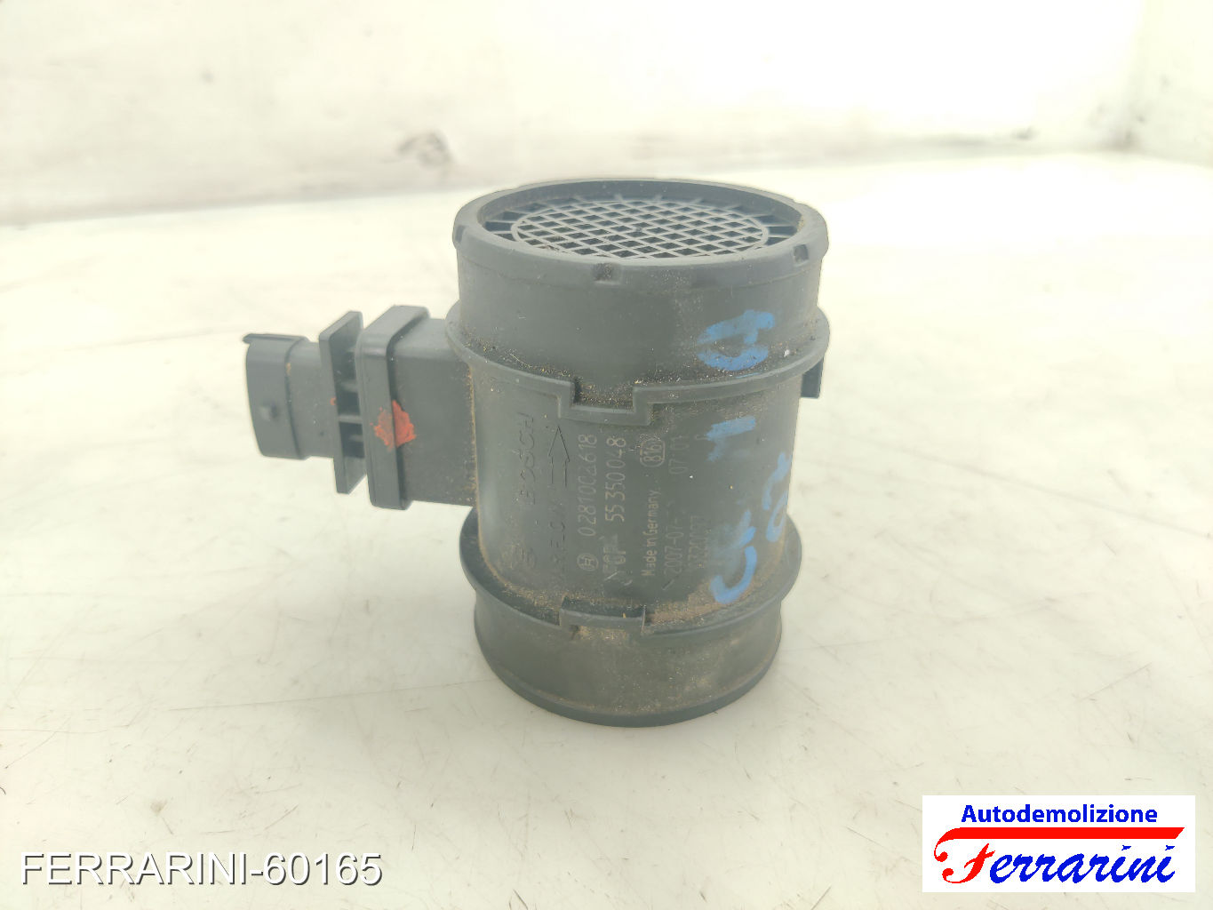 Debimetro FIAT GRANDE PUNTO 199 1.9 D MULTIJET 2005-2009 55350048, 93178243