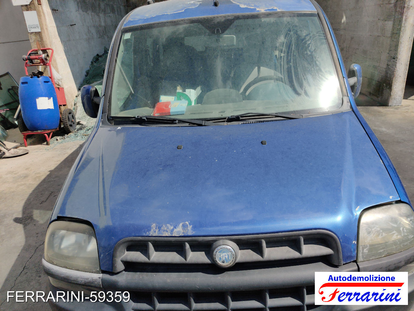 Fiat Doblo 119, 223 1.9 D 63CV 2001-2010