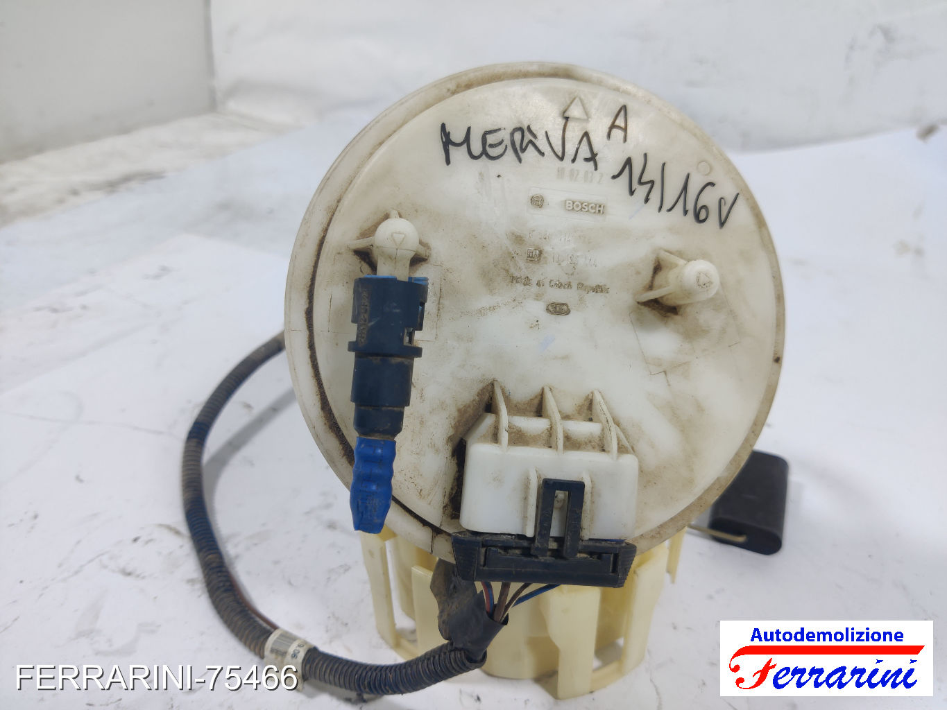 Cestello Pompa Galleggiante Serbatoio OPEL MERIVA A X03 1.4 16V TWINPORT