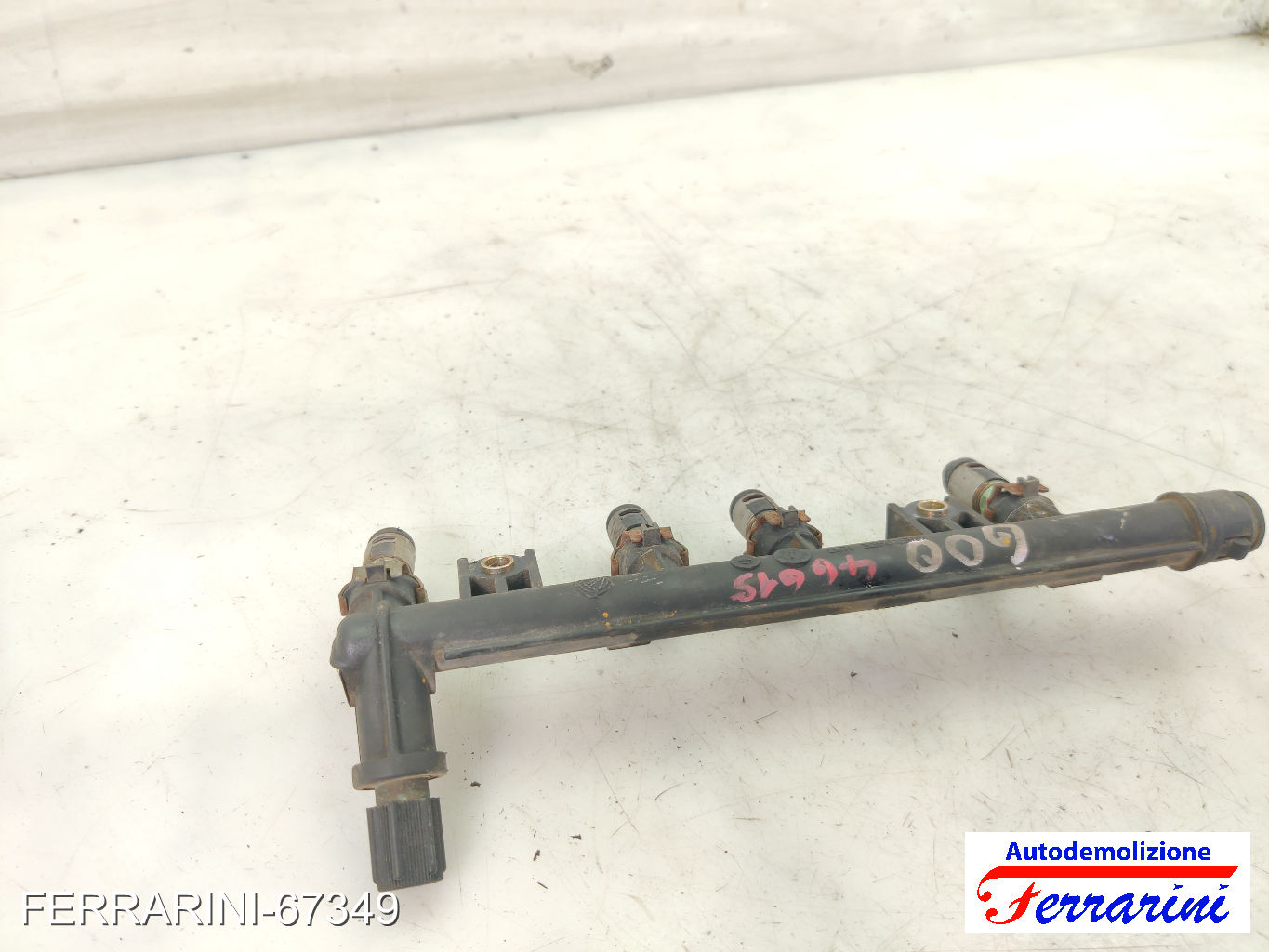 Flauto Iniettori FIAT PUNTO 188 1.2 60 1999-2010 71729224, 46791211, 71718655