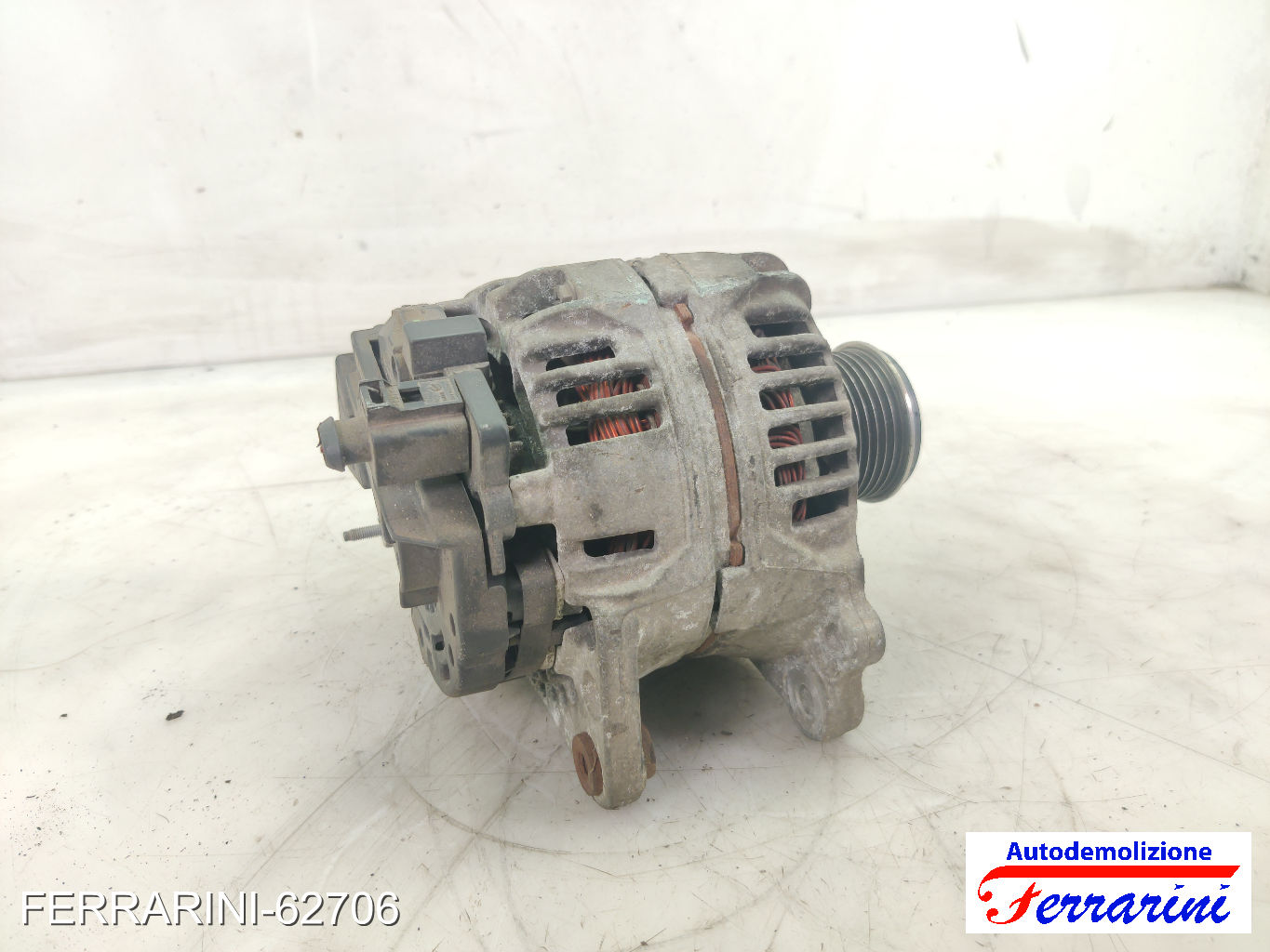 Alternatore VW POLO 9A, 9N 1.4 TDI 2001-2005 045903023, 5OOM115225, 0124325012