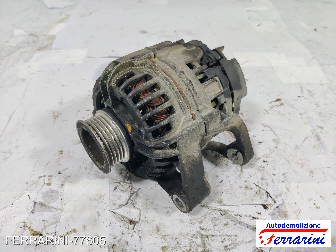 Alternatore OPEL AGILA A H00 1.0 2003-2007 24437119, 0124225041, 6204102
