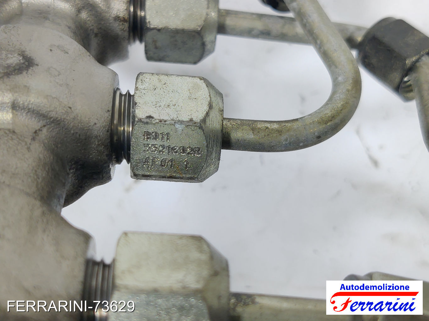 Flauto Iniettori FIAT BRAVO 2 198 1.6 D MULTIJET 2008-2014 55215208, 0445214192 6