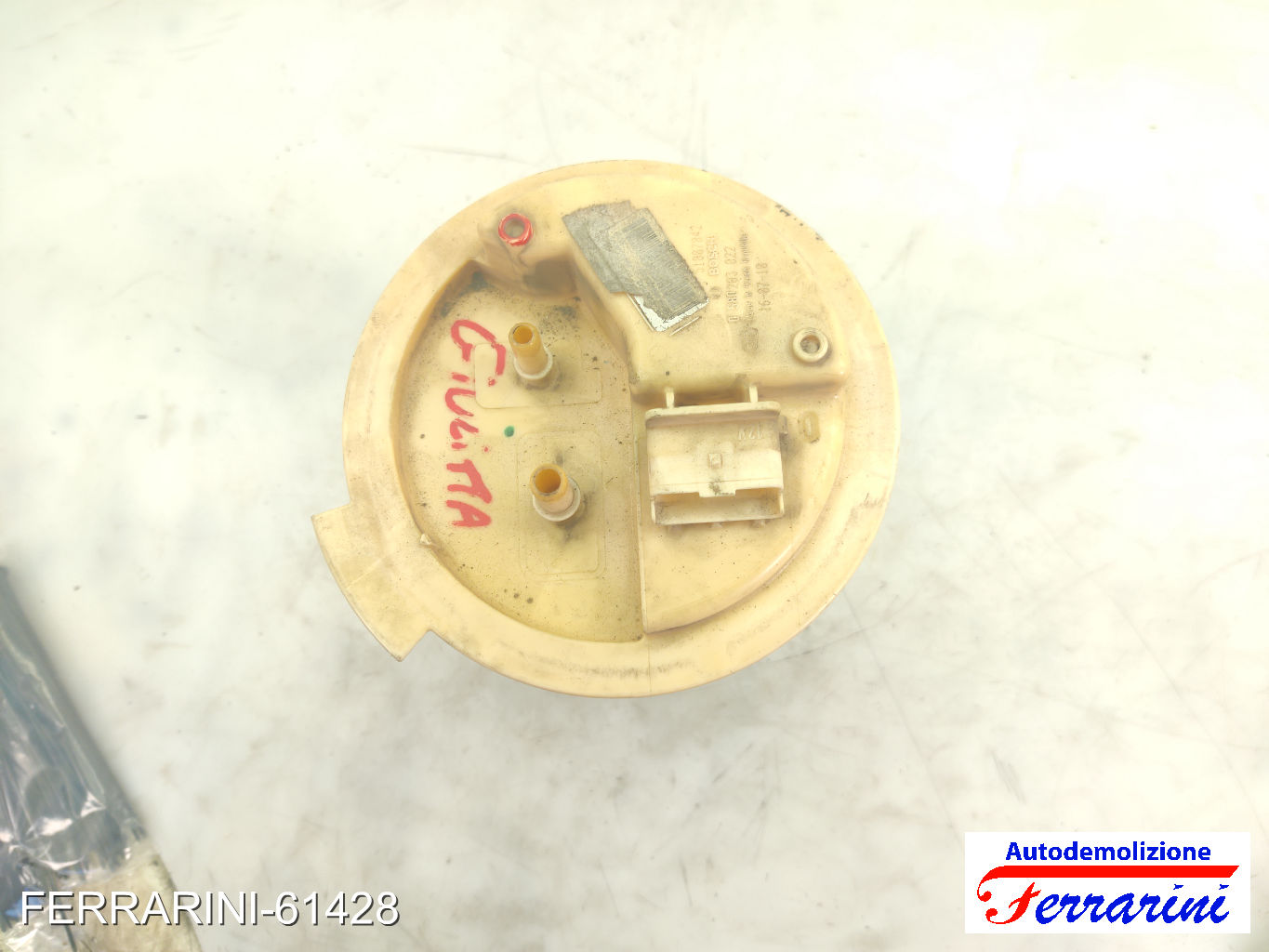 Cestello Pompa Galleggiante Serbatoio ALFA ROMEO GIULIETTA 940 1.6 JTDM 6