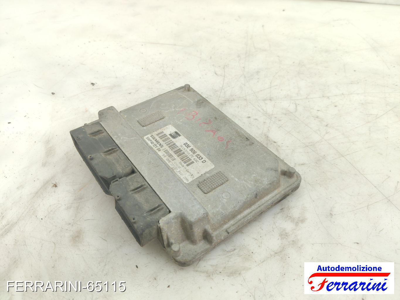 Centralina Motore VW POLO 9A, 9N 1.2 12V 2001-2007 03E906033D, 5WP40121