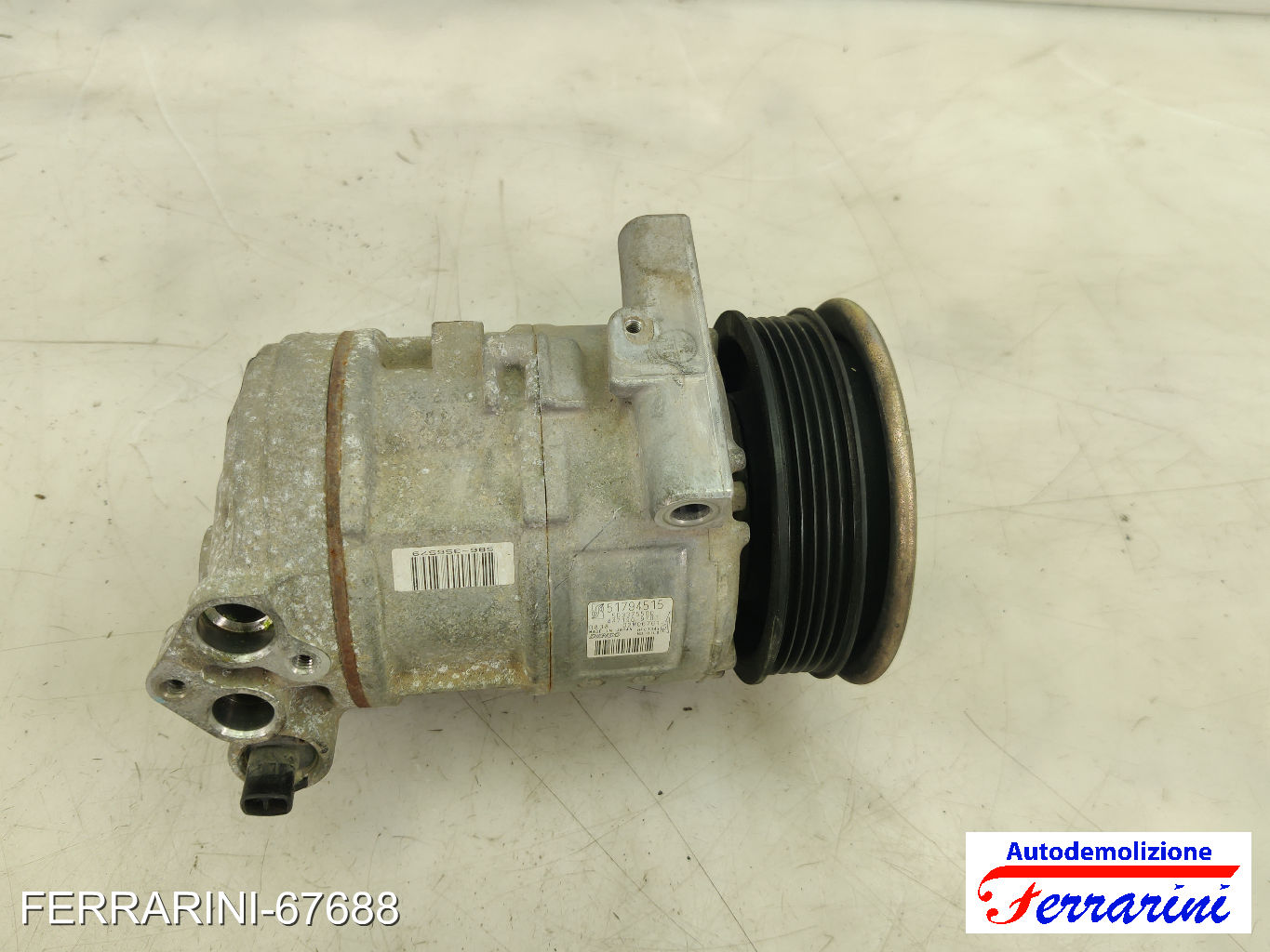Compressore Clima ALFA ROMEO MITO 955 1.4 BI-FUEL 2009-2016 51794515, 71724083 8