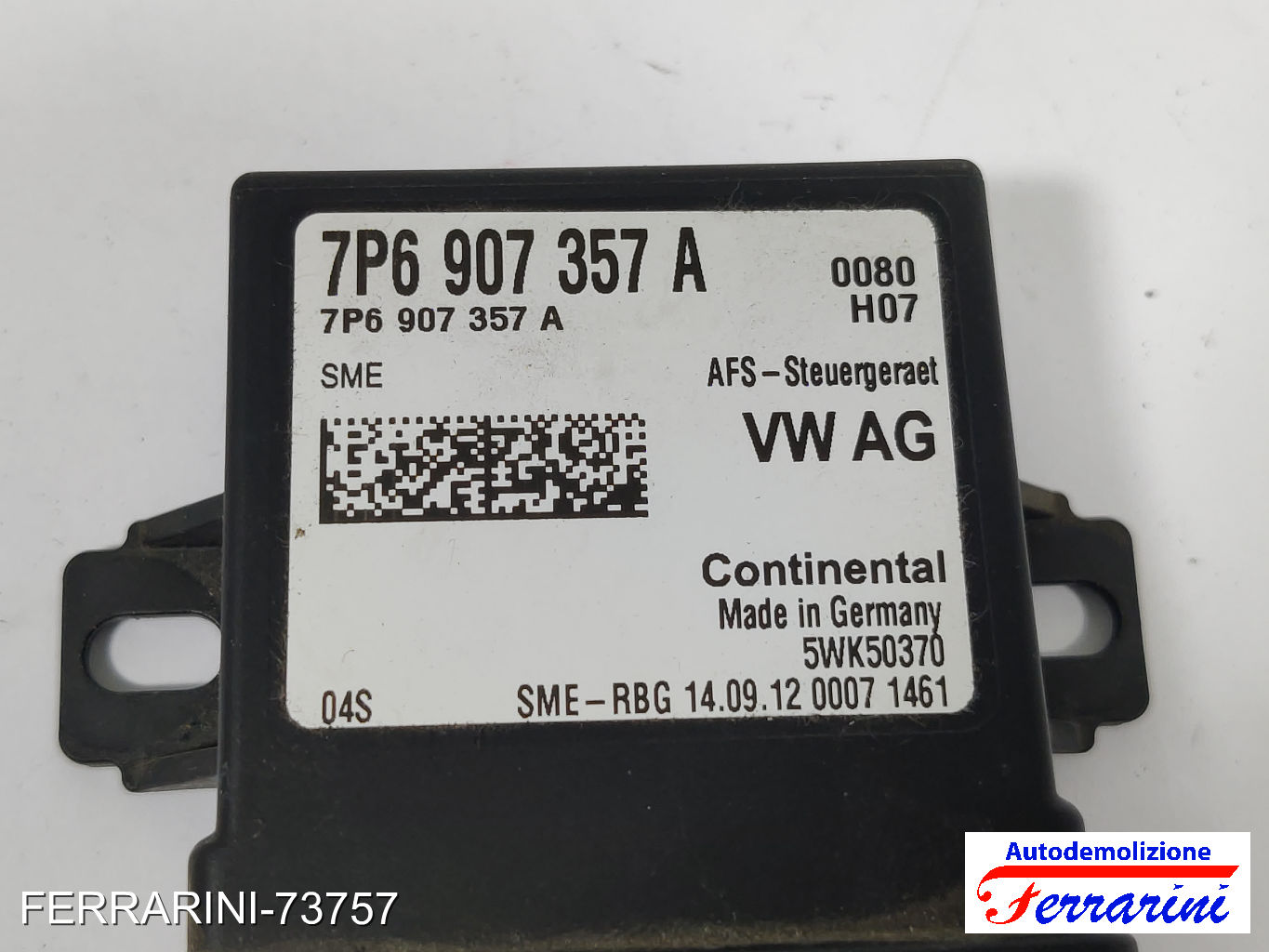 centralina, Regolazione Fari AFS Adattivi VW GOLF 7 5G1, BE1, BE2, BQ1 2.0 TDI