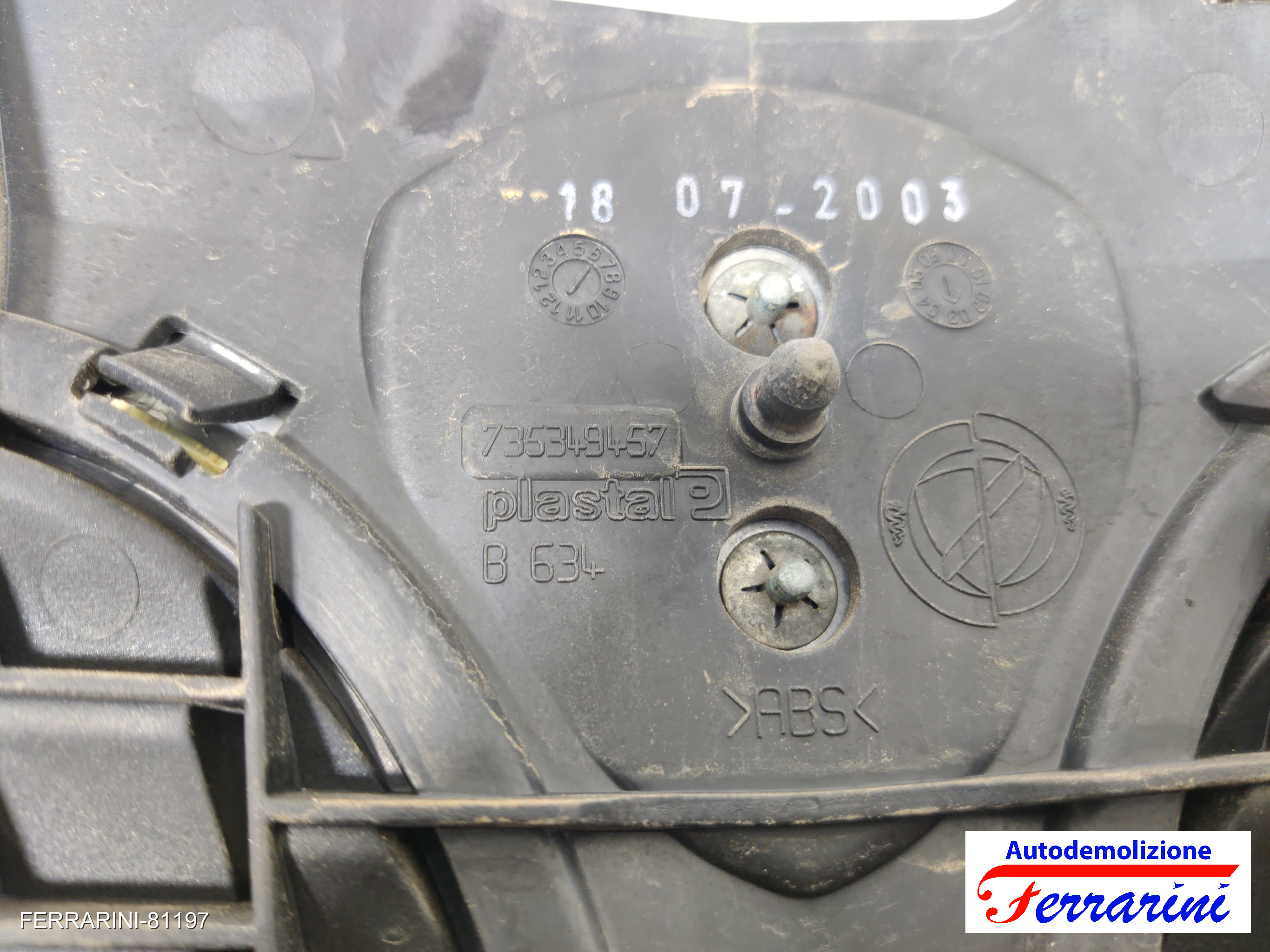 Griglia Anteriore LANCIA YPSILON 843 2003-2011