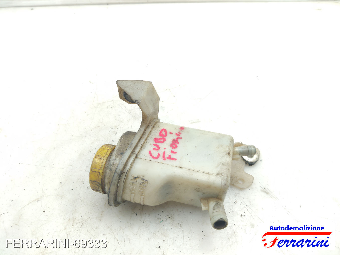 Vaschetta Servosterzo Idroguida FIAT QUBO 225 2010-2023 51958898, QUBOFIORINO