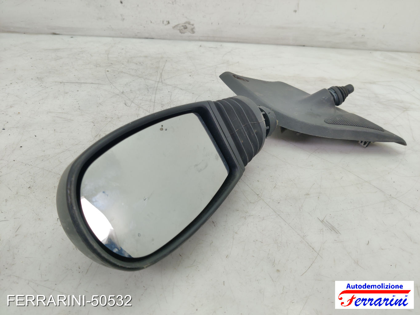 Specchietto Laterale FIAT PUNTO 188 2003-2012 sinistro, sx 408/B BLU JET MET