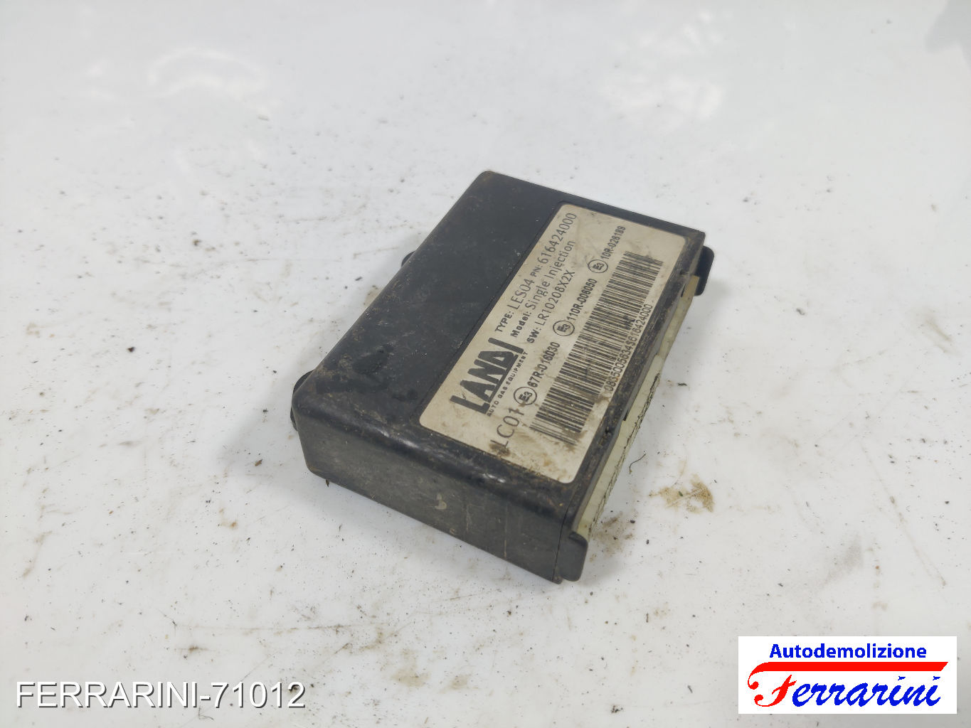 Centralina Gpl FIAT PANDA 169 1.1 2003-2012 616424000, LESU4, LR10208X2X