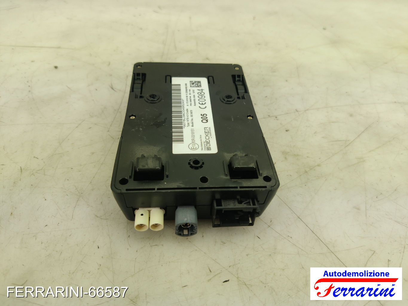 centralina navigatore Becker Map Pilot MERCEDES CLASSE B W242, W246 2011-2014