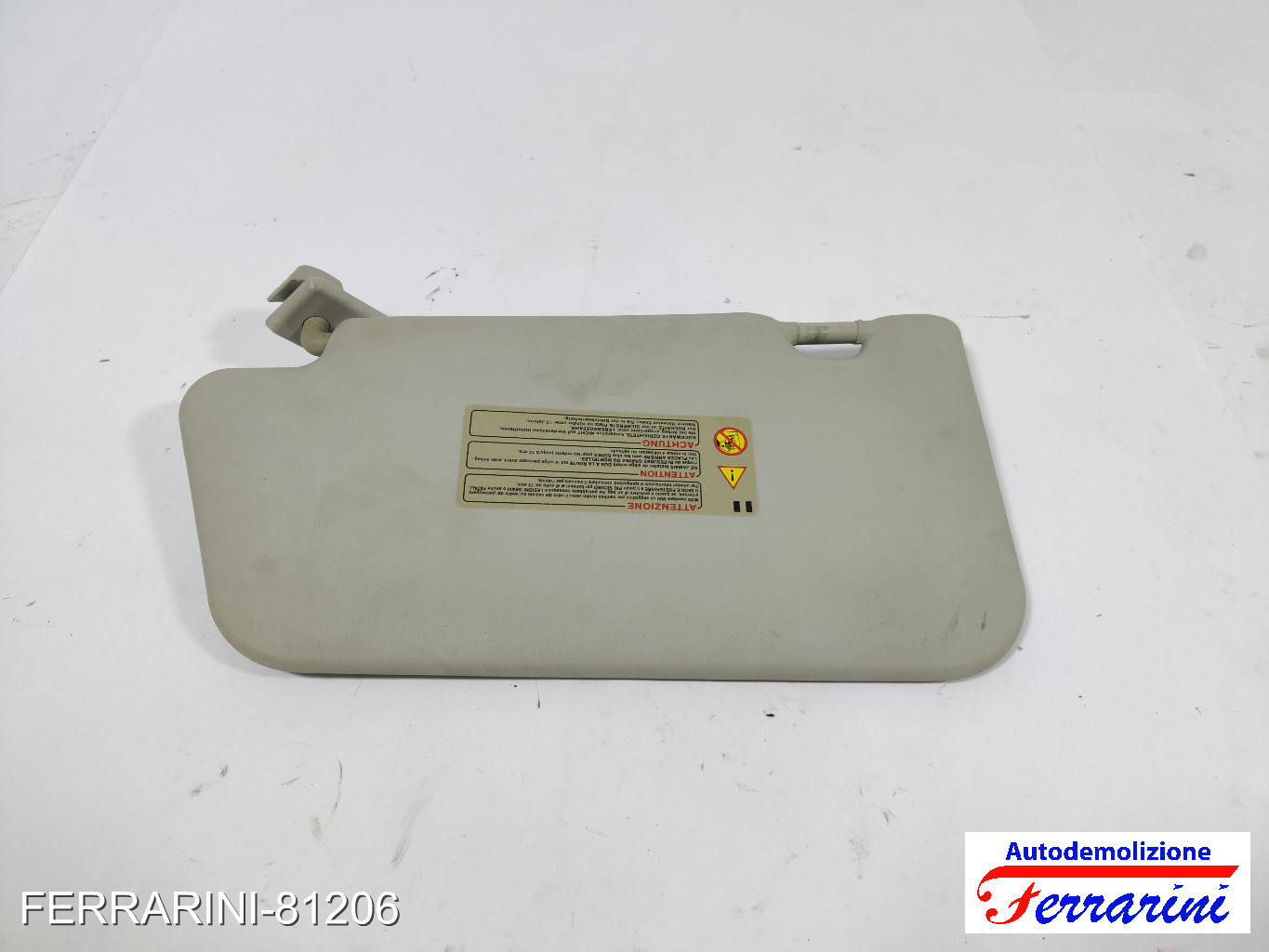 Aletta Parasole NISSAN MICRA 3 K12 2003-2010 destro, dx
