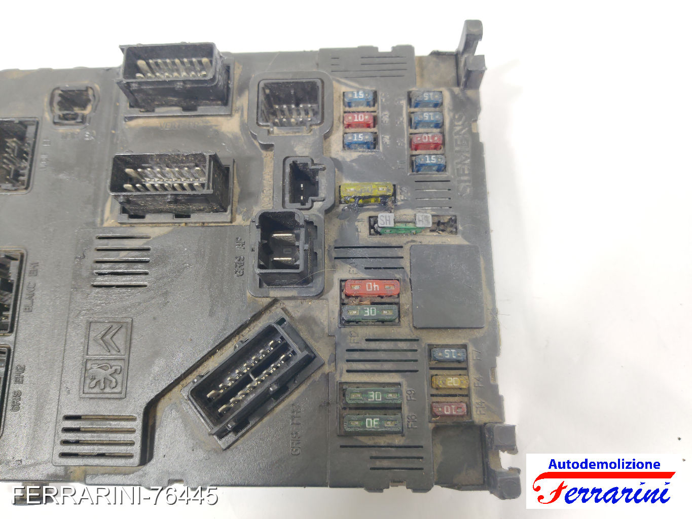Body Computer CITROEN C3 1 FC, FN 1.1I 2002-2009 9648715380, 2537129