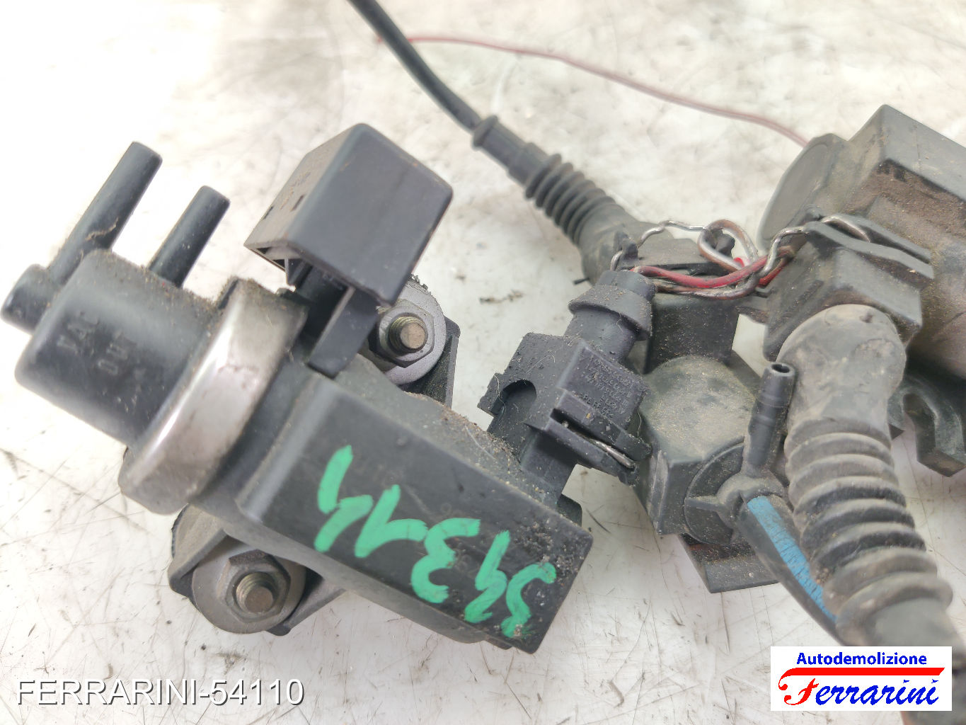 Elettrovalvola pressione turbo BMW SERIE 3 E46 320D 1998-2001 72234100, 01043