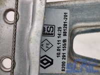 Alzavetro RENAULT CLIO 3 BR0/1, CR0/1 2005-2014 destro, dx, posteriore, post