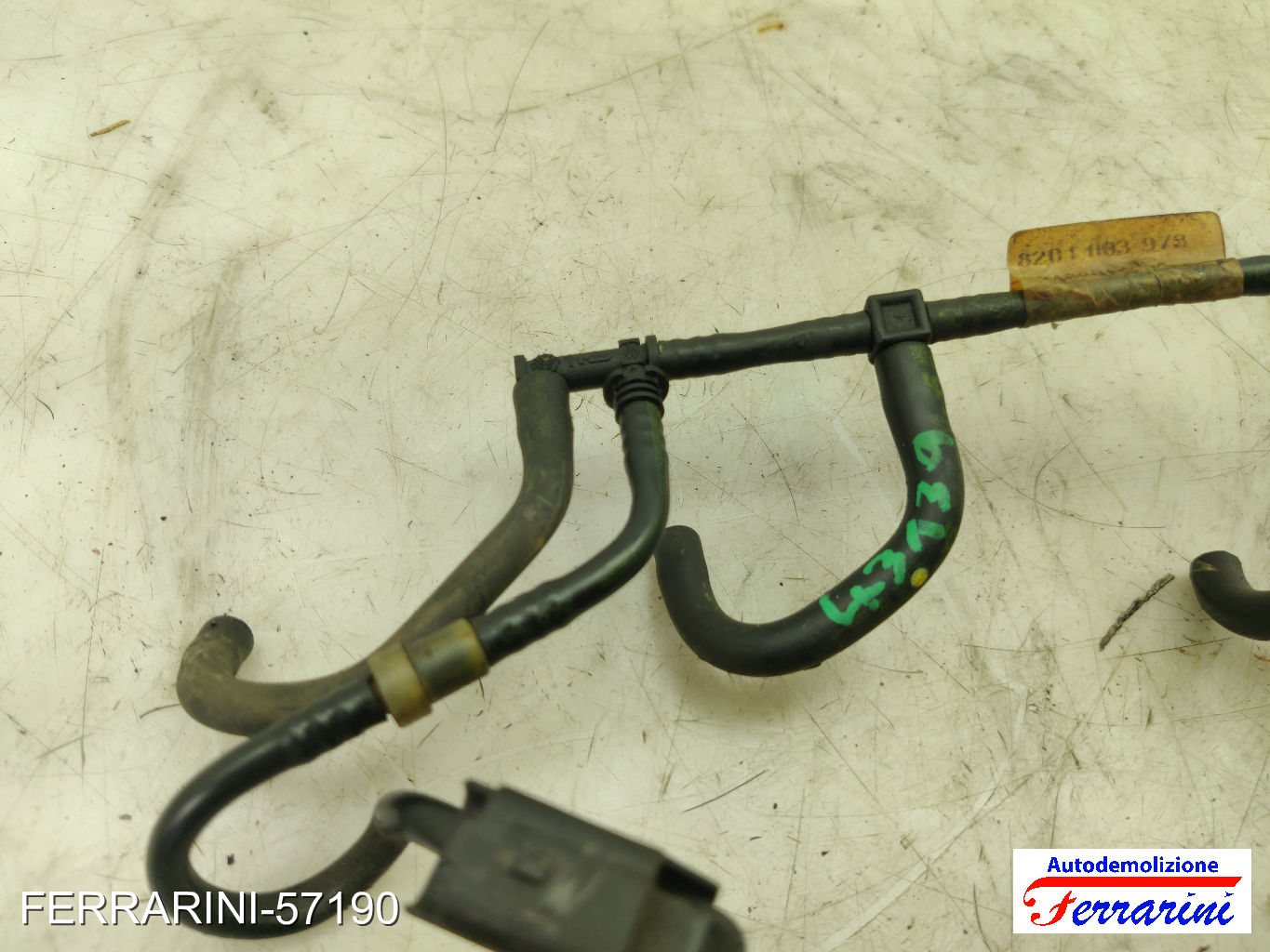 tubazione recupero ritorno iniettori RENAULT MEGANE 3 SW KZ0/1 1.5 DCI 2009-2015 7
