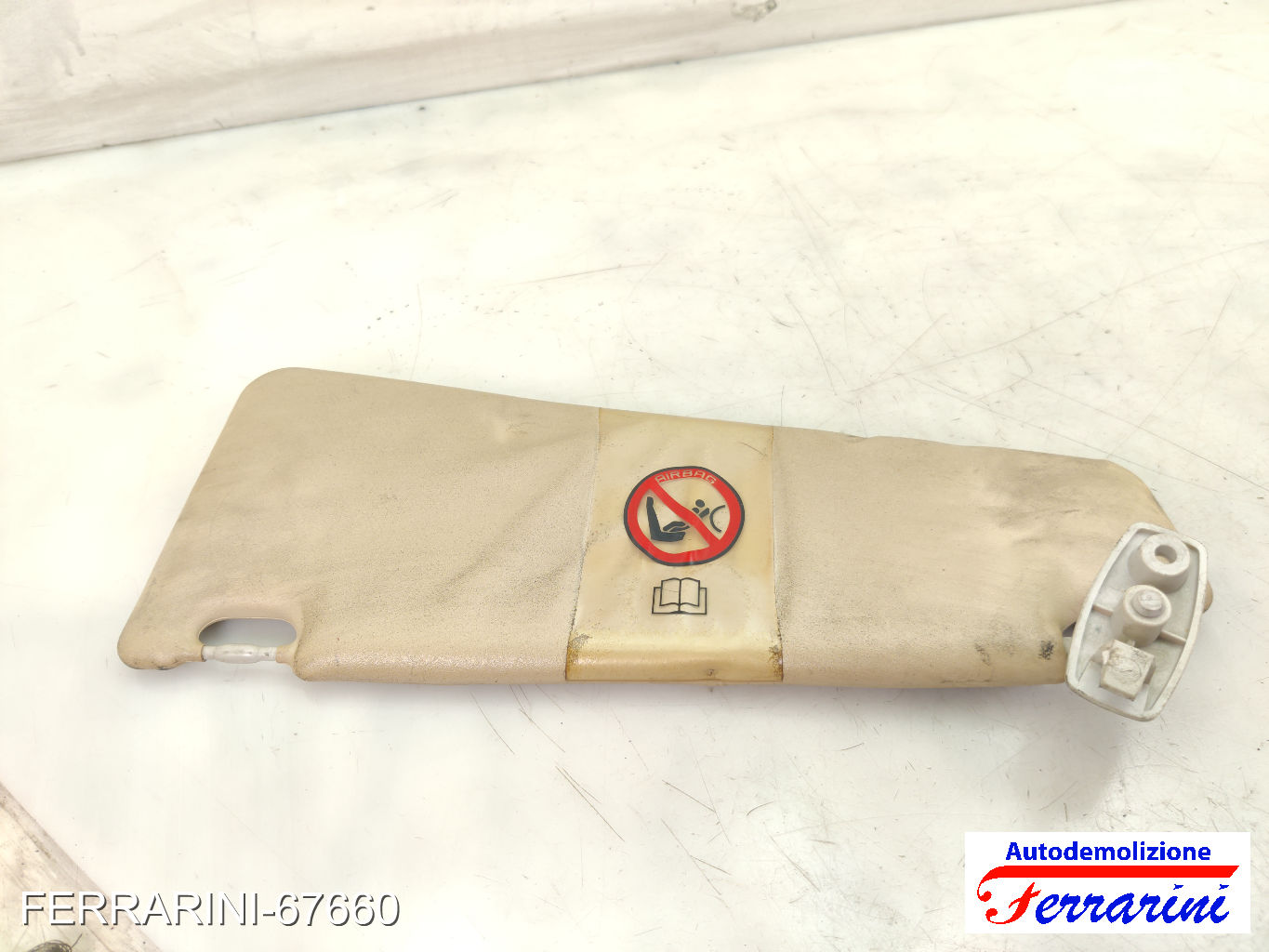 Aletta Parasole FIAT IDEA 350 2004-2012 destro, dx 735361684