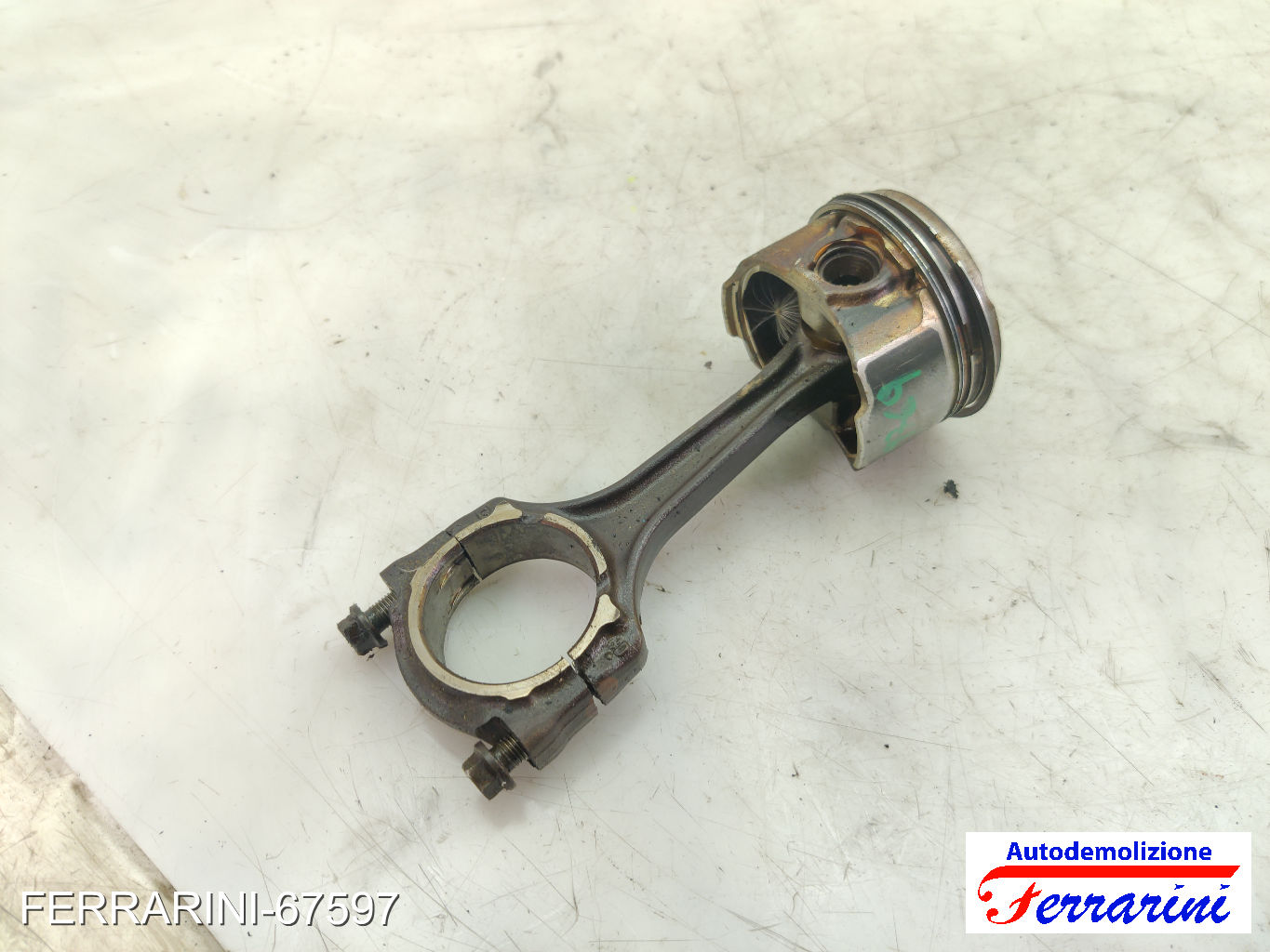 Pistone ALFA ROMEO MITO 955 1.4 TJET 2008-2011 55210597, 55224155, 55244025