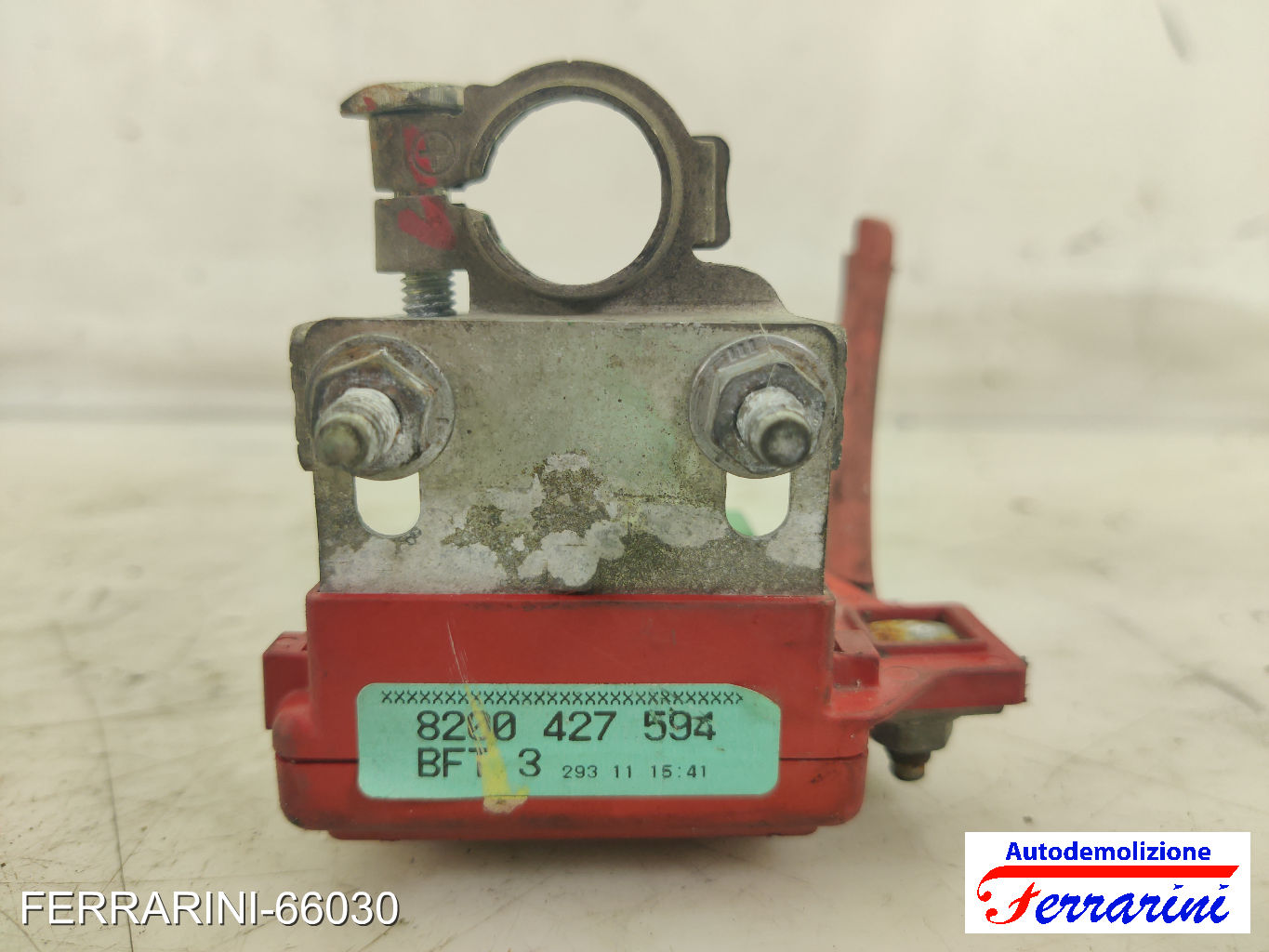 Morsetto positivo fusibiliera Cavo batteria RENAULT MODUS F/JP0 1.5 DCI 90