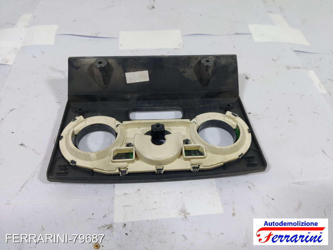 COPERTURA MASCHERINA Tastiera Clima FIAT PUNTO 176 1993-1999 anteriore, frontale