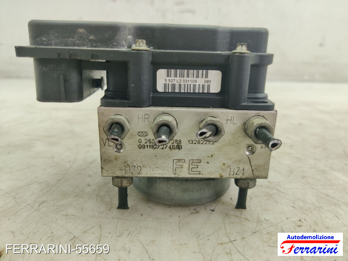 Centralina Pompa Abs OPEL CORSA D S07 1.2 2006-2014 13282282, 0265800796 10