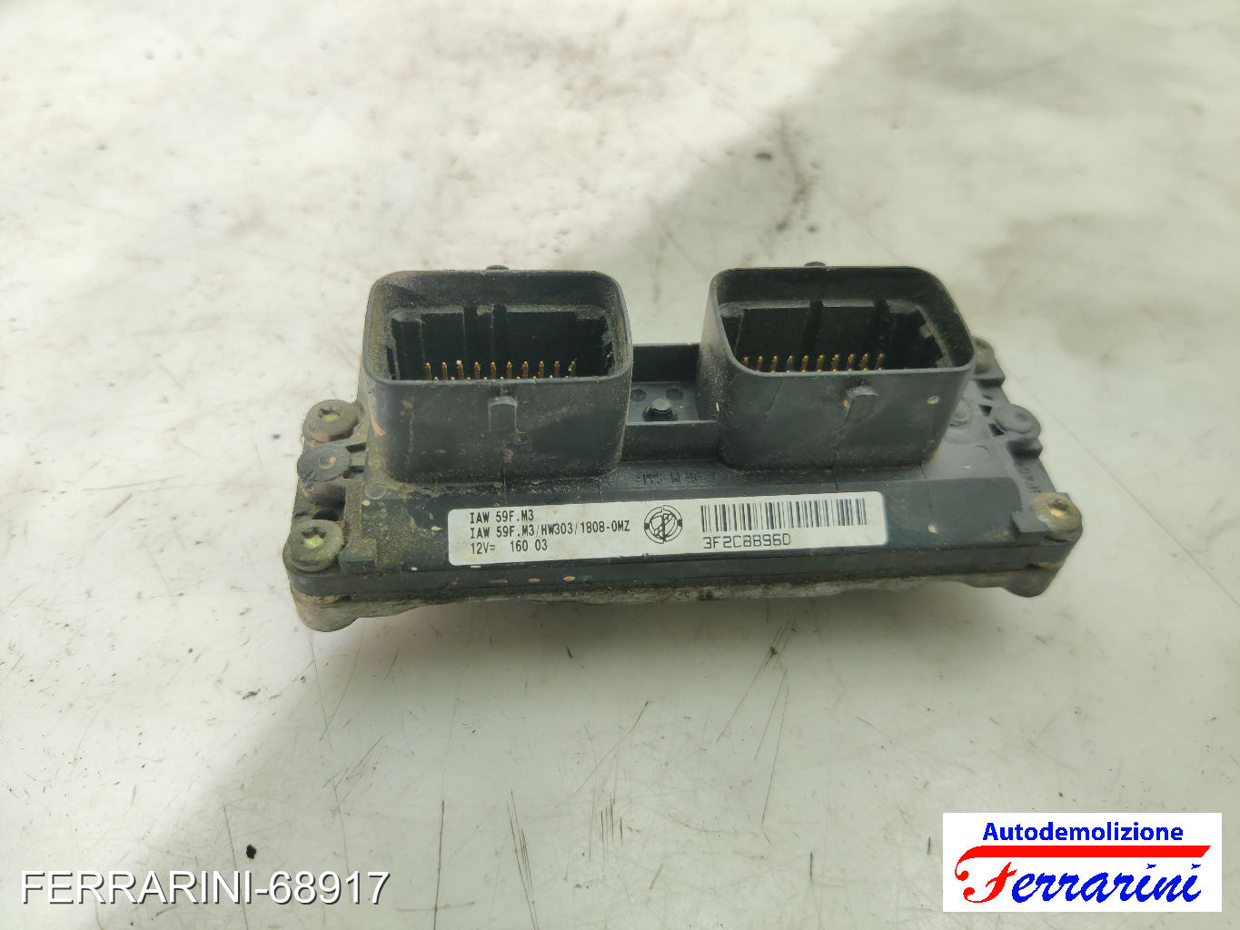 Centralina Motore FIAT PUNTO 188 1.2 60 1999-2010 55181132, 71736339, IAW59FM3