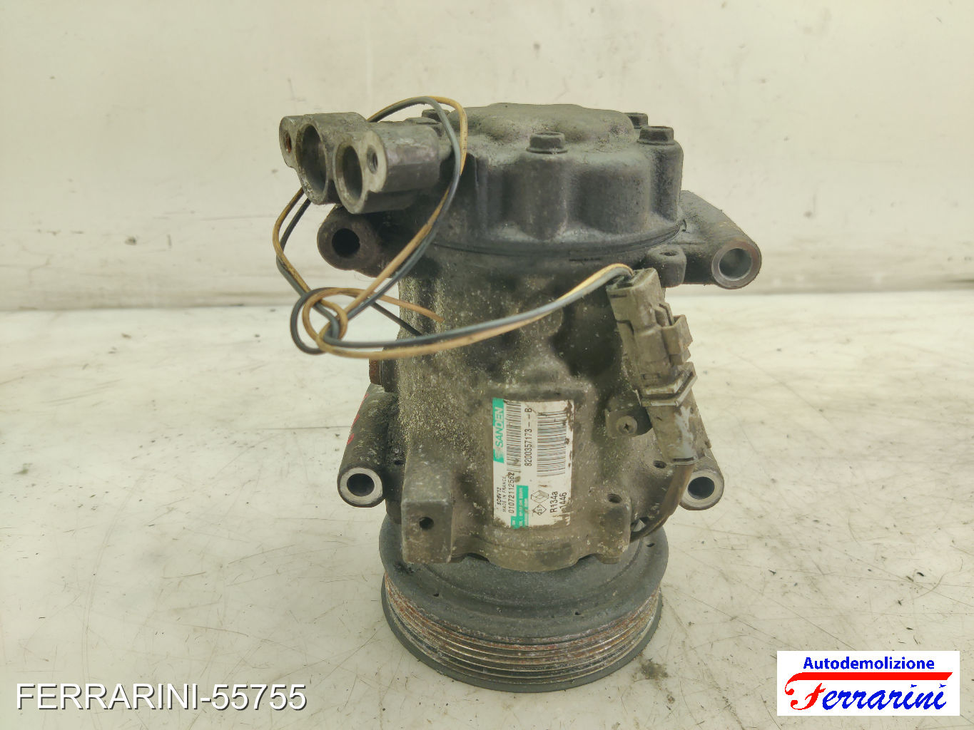 Alternatore RENAULT MODUS F/JP0 1.2 2004-2023 8200357173, 8200819568, 8200756601 9
