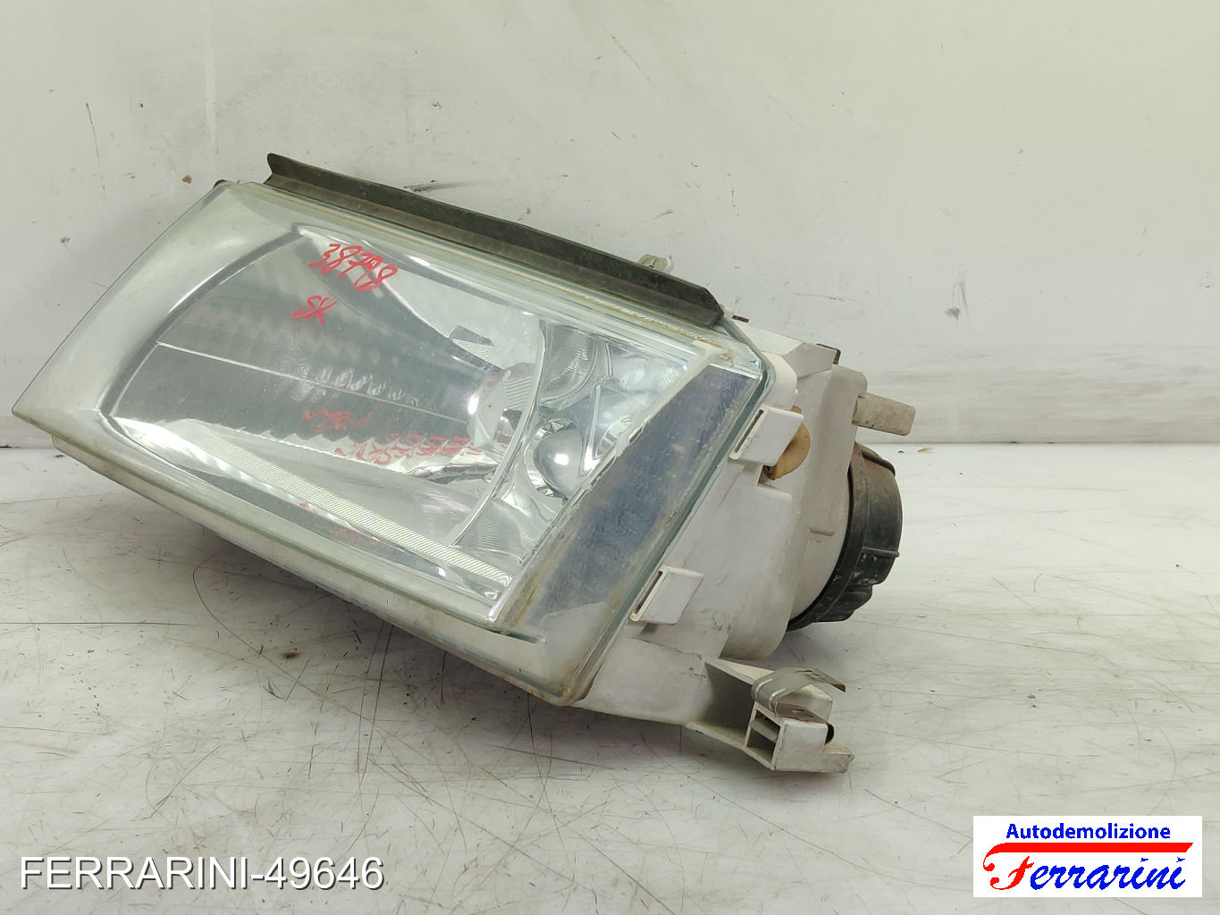 Faro Anteriore SKODA OCTAVIA 1 1U2 1996-2010 sinistro, sx 1U1941015E, 1U1941017N 12